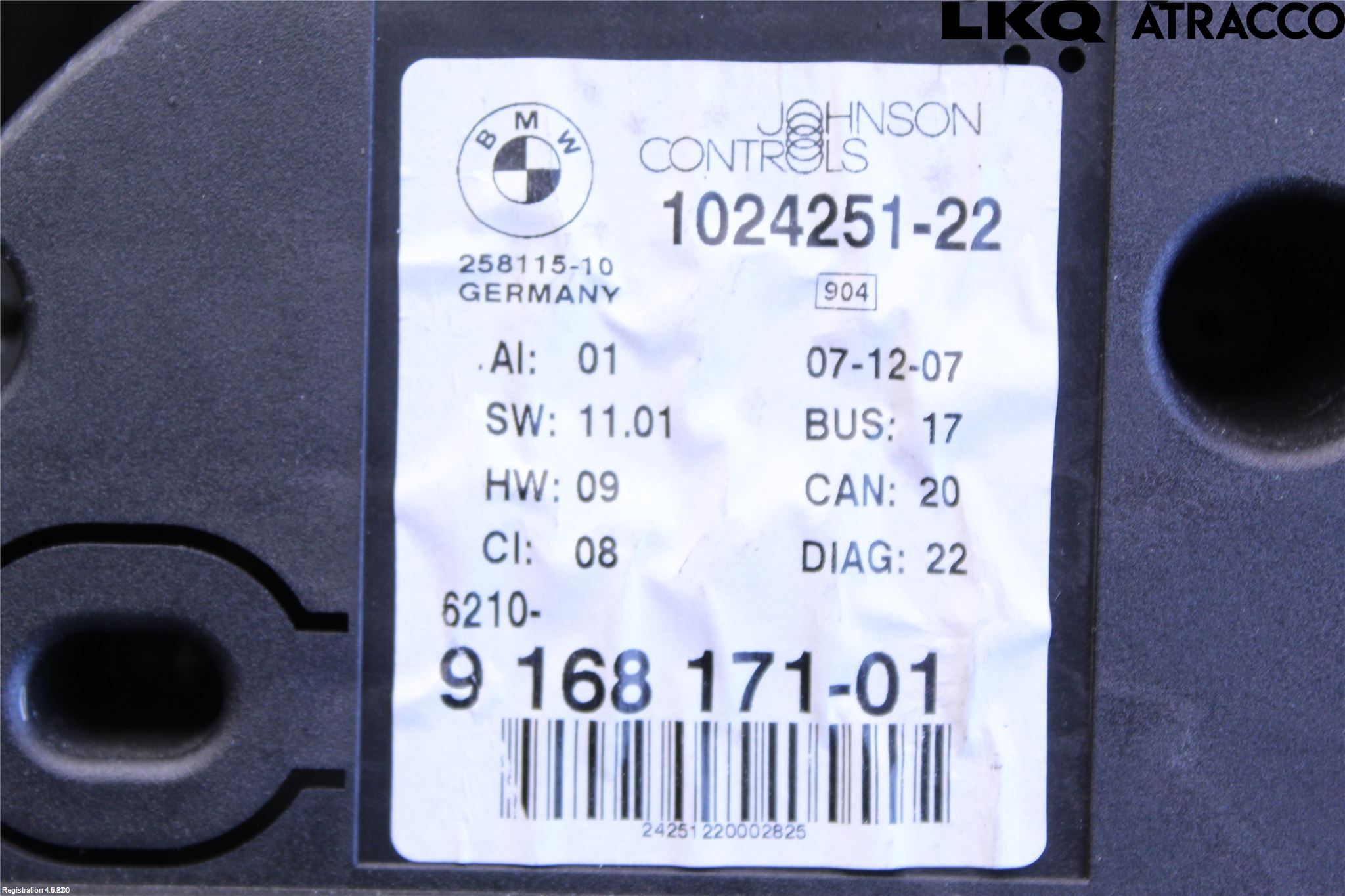 BMW Z4 E86/85Cou/CAB 02-08 Instr Kombinert