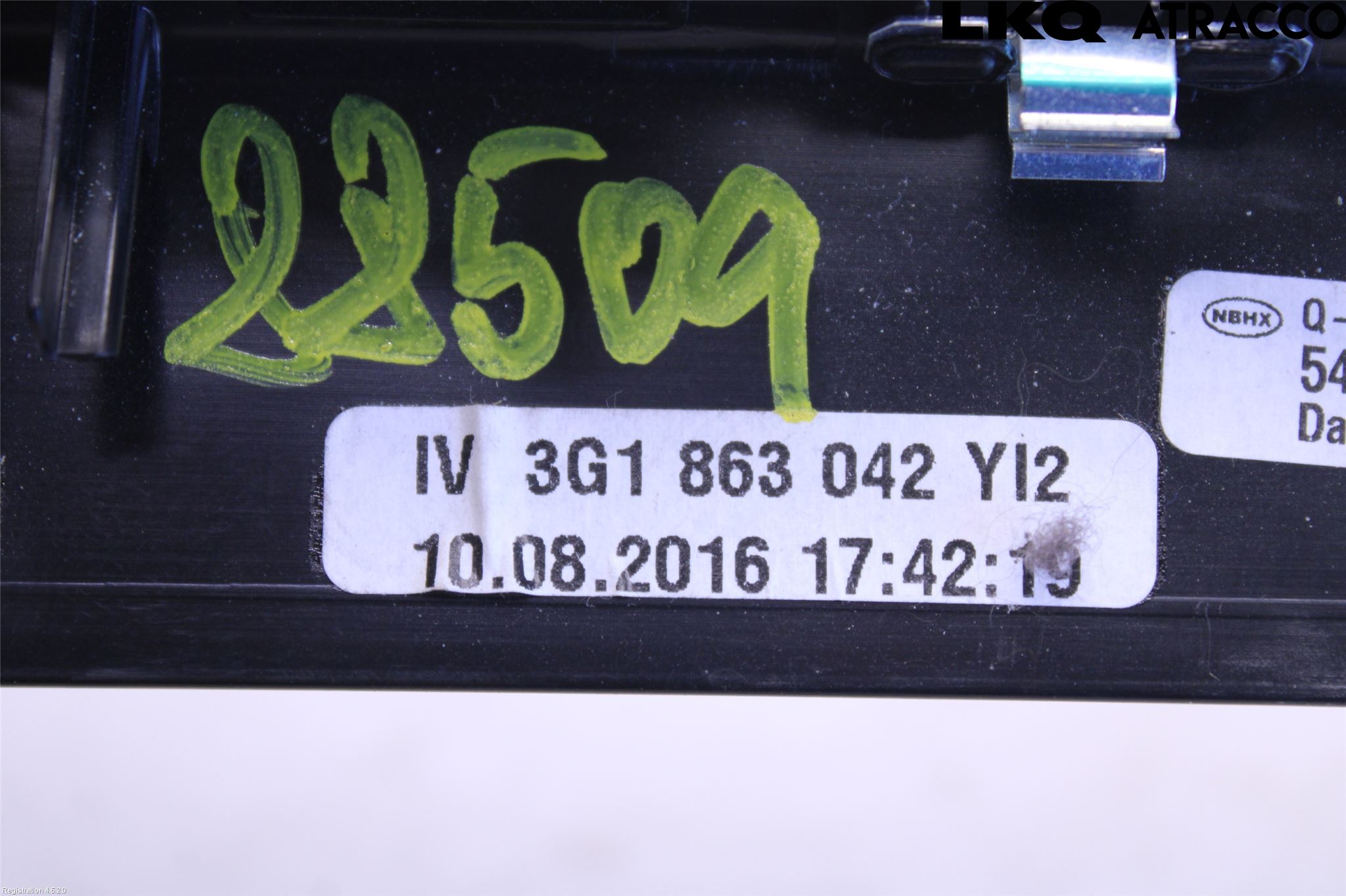 Volkswagen VW PASSAT 15-19 Instrument Ramme