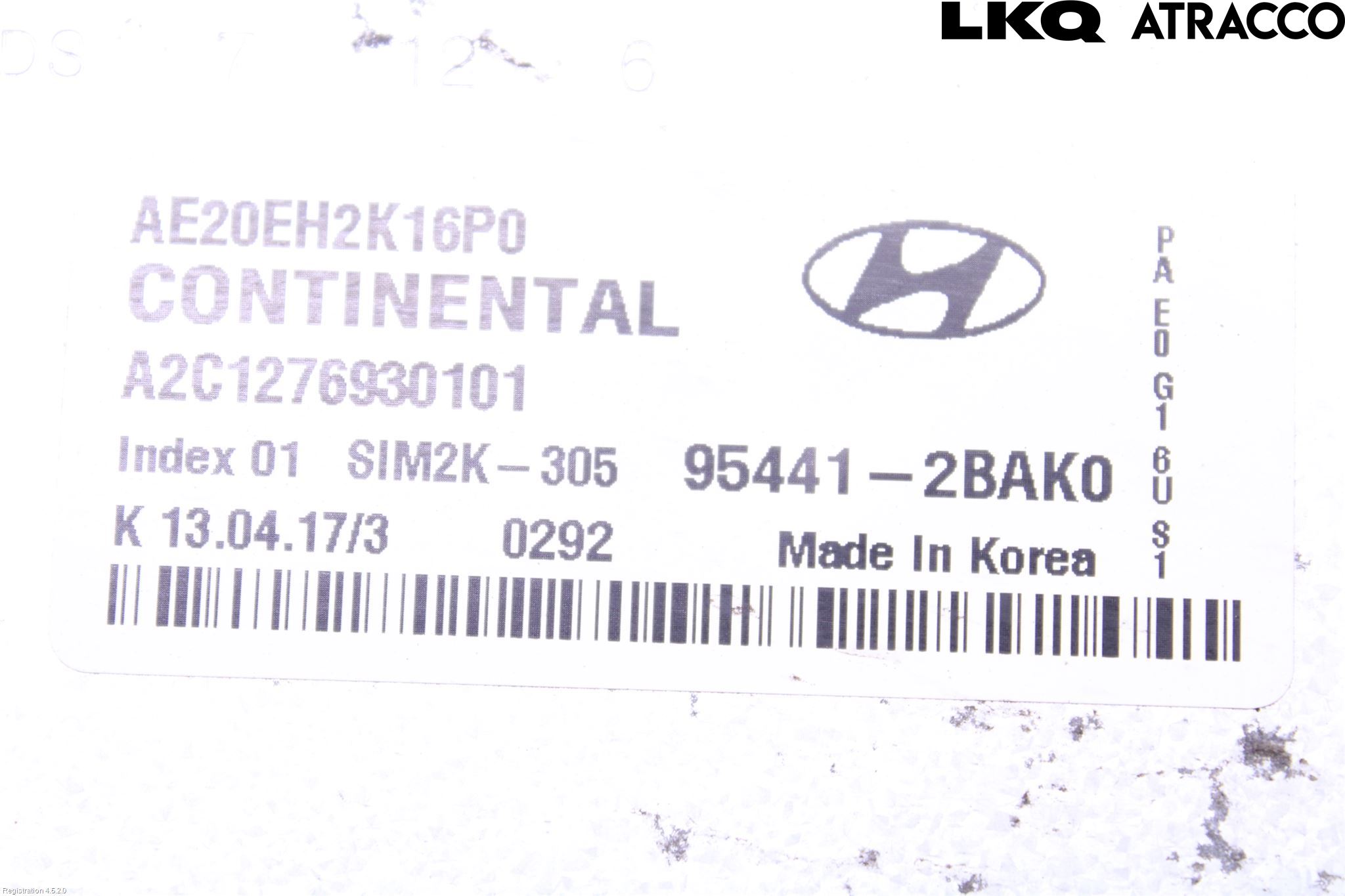 Hyundai IONIQ AE 17-22 Styreenhet Gearkasse