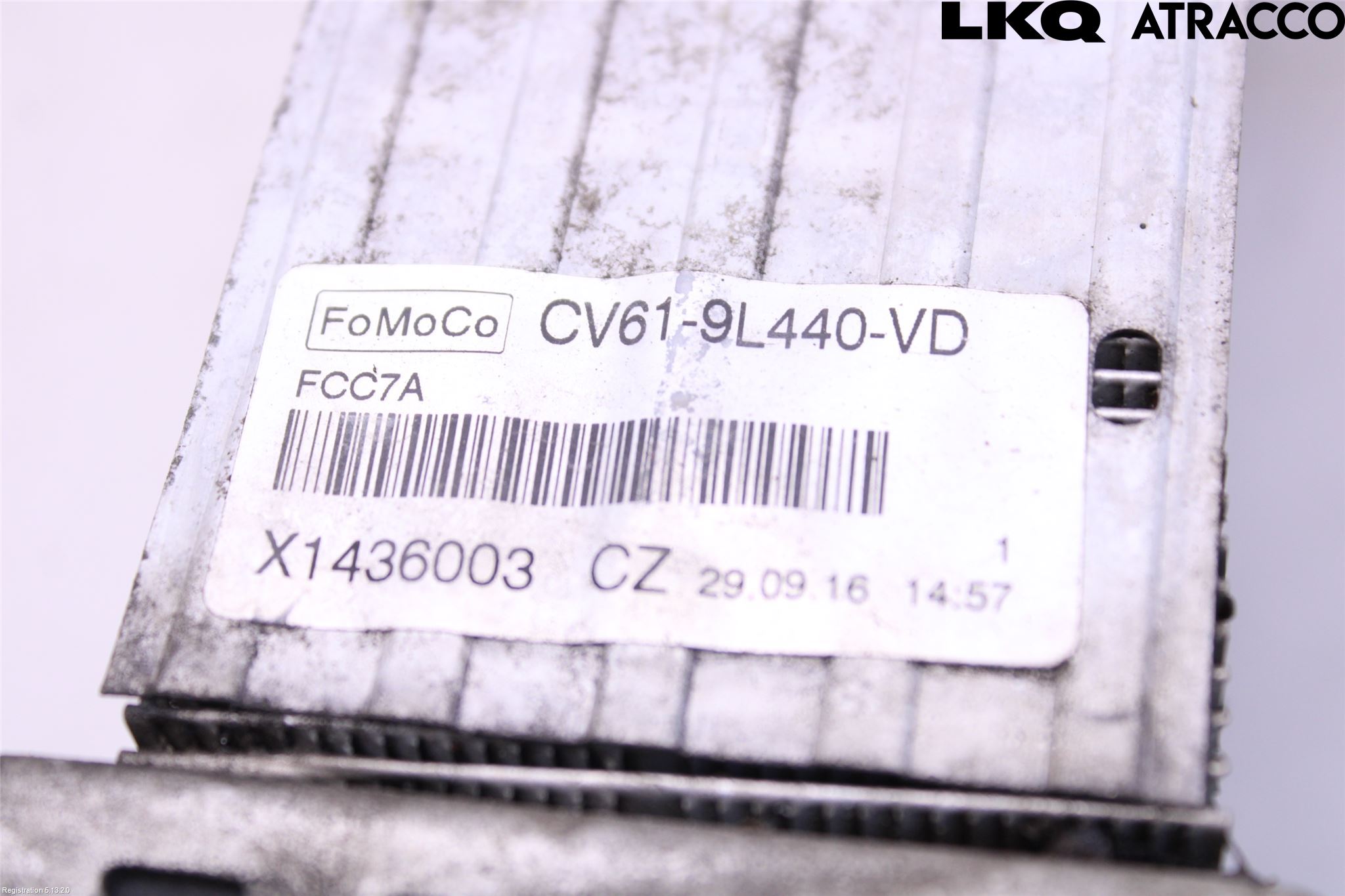 Ford FOCUS 15-18 Intercooler Radiator