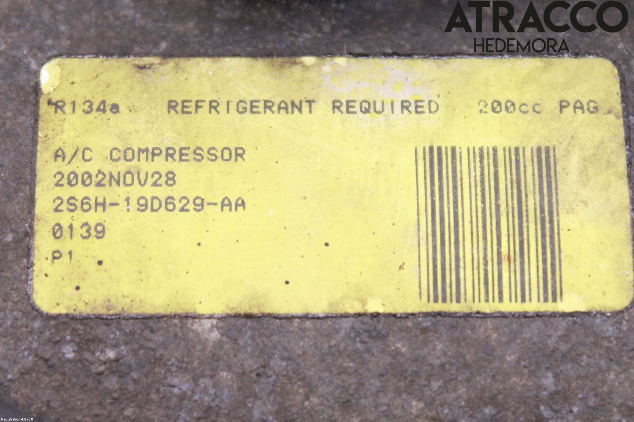 Ford FIESTA     02-05 Varme Ac Kompressor