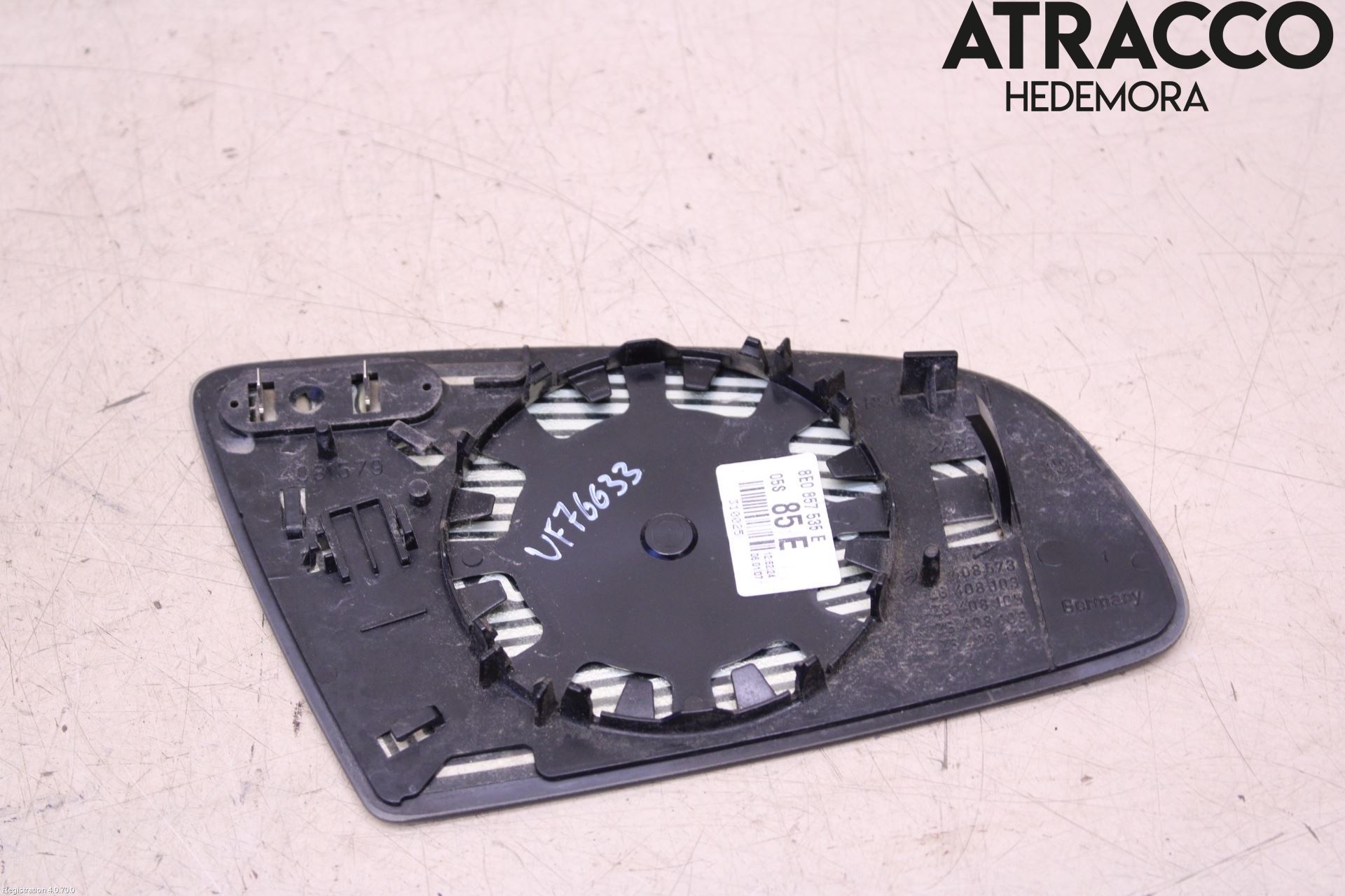 Audi A6/S6     05-11 Speil Glass V