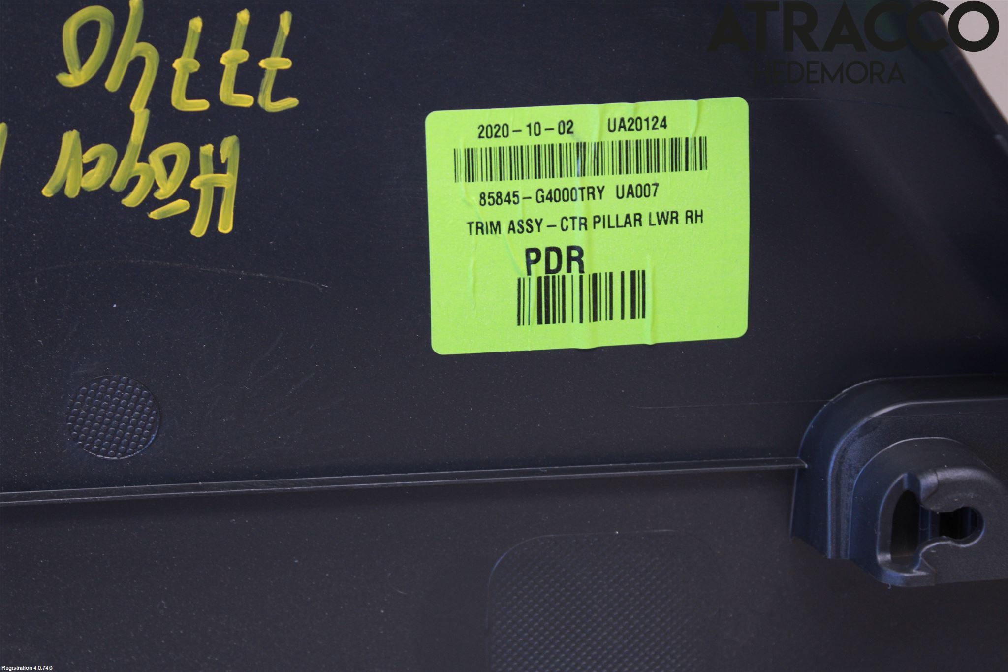 Hyundai i30 PD 17- Innr Deksel A-B-C Stolpe