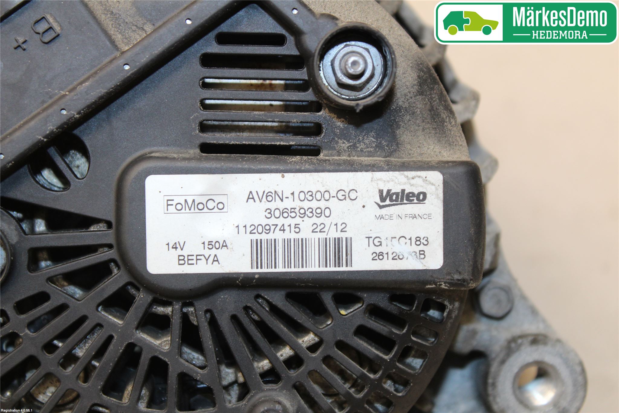 Ford FIESTA 09-12 Dynamo