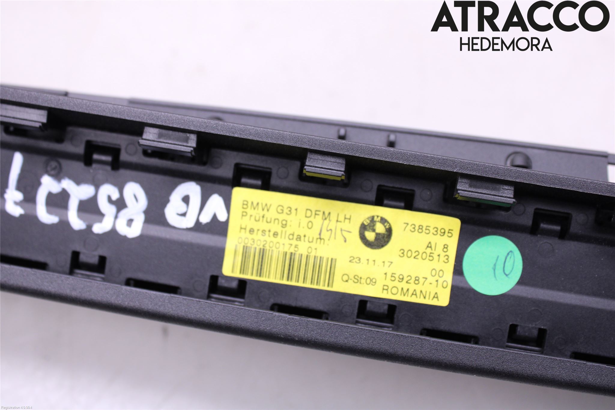 BMW 5 G30/G31/F90 17-23 Innr Innsyn Beskytelse Stv