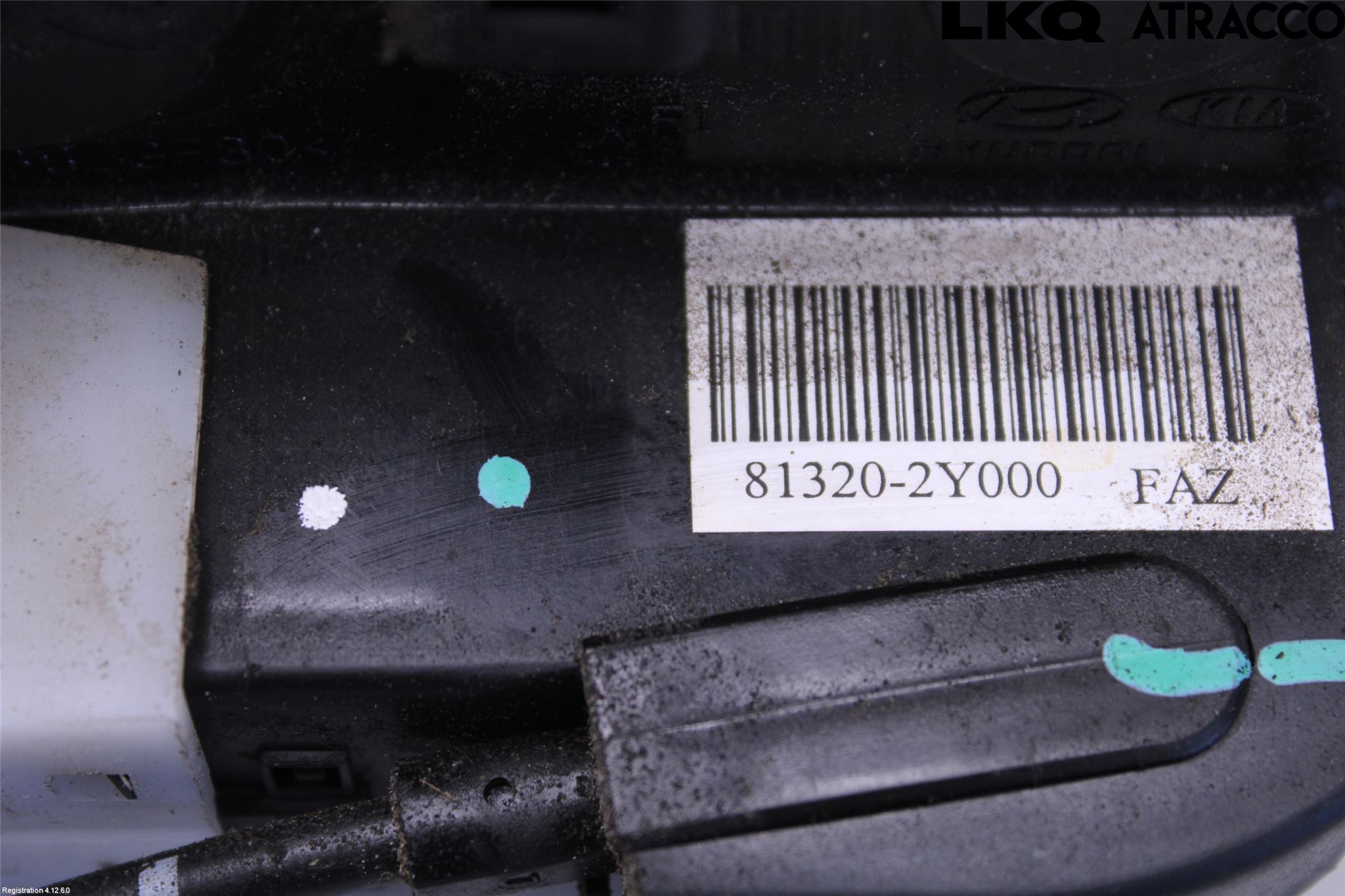 Hyundai ix35 Dørlås - Låsekasse