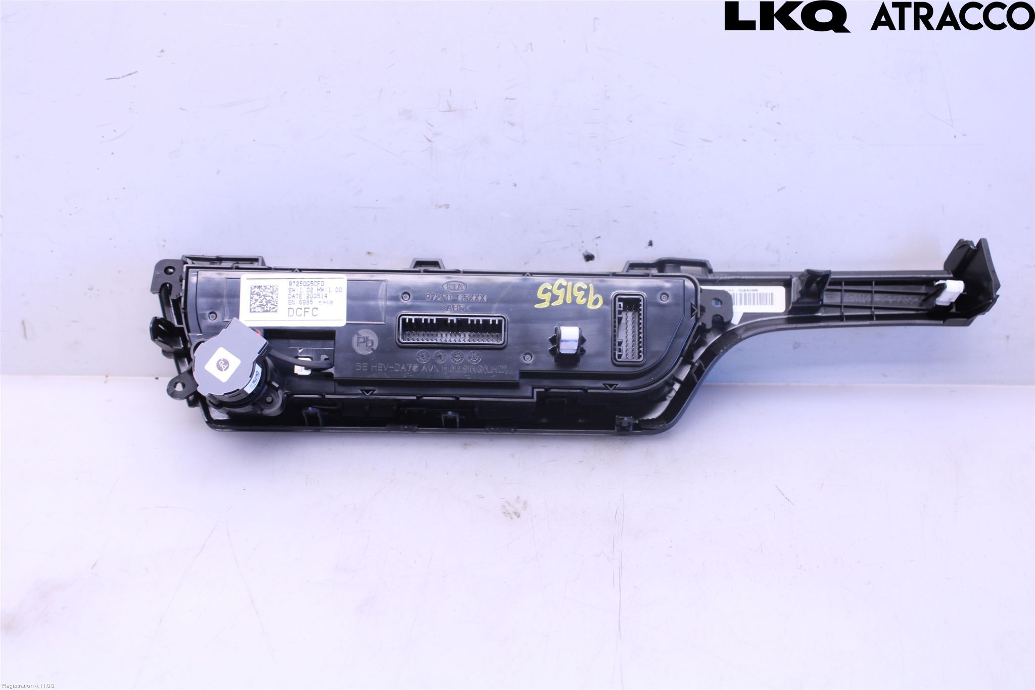 Kia NIRO (DE) 17-22 Varme Ac Betjening-Display