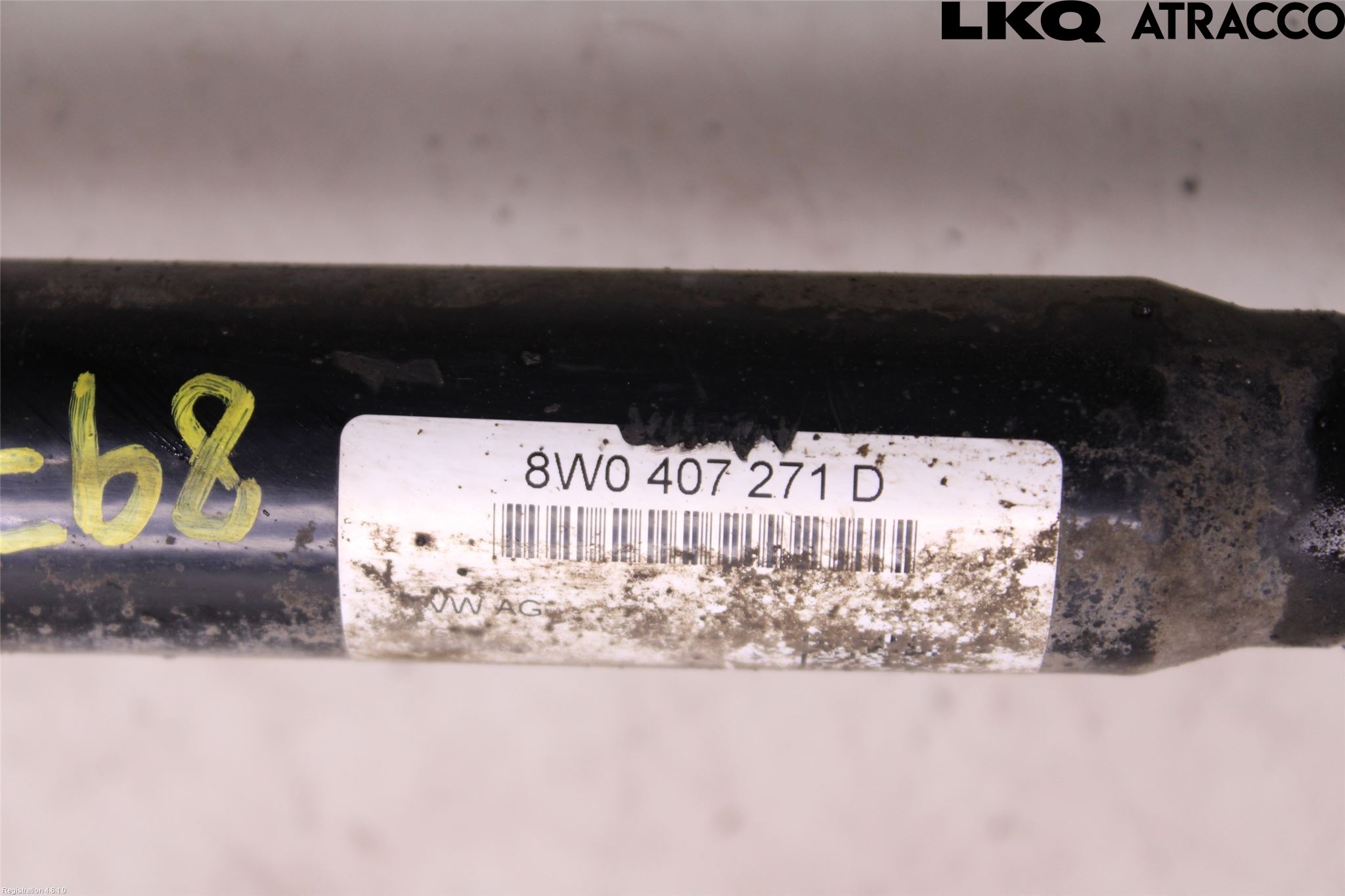 Audi A4/S4 B9 16-19 Drivaksel Foran Kompl Venstre