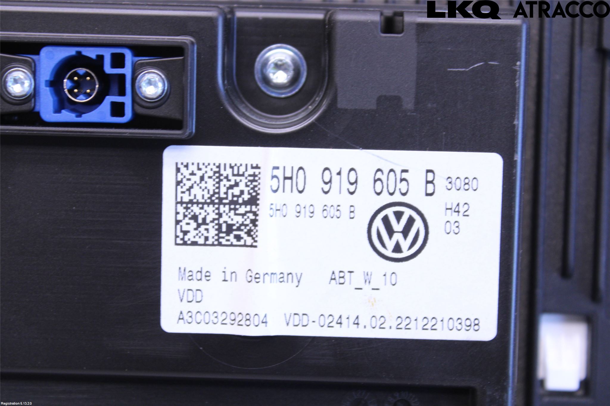 Volkswagen VW GOLF / E-GOLF VIII 20- Multifunktionsdisplay