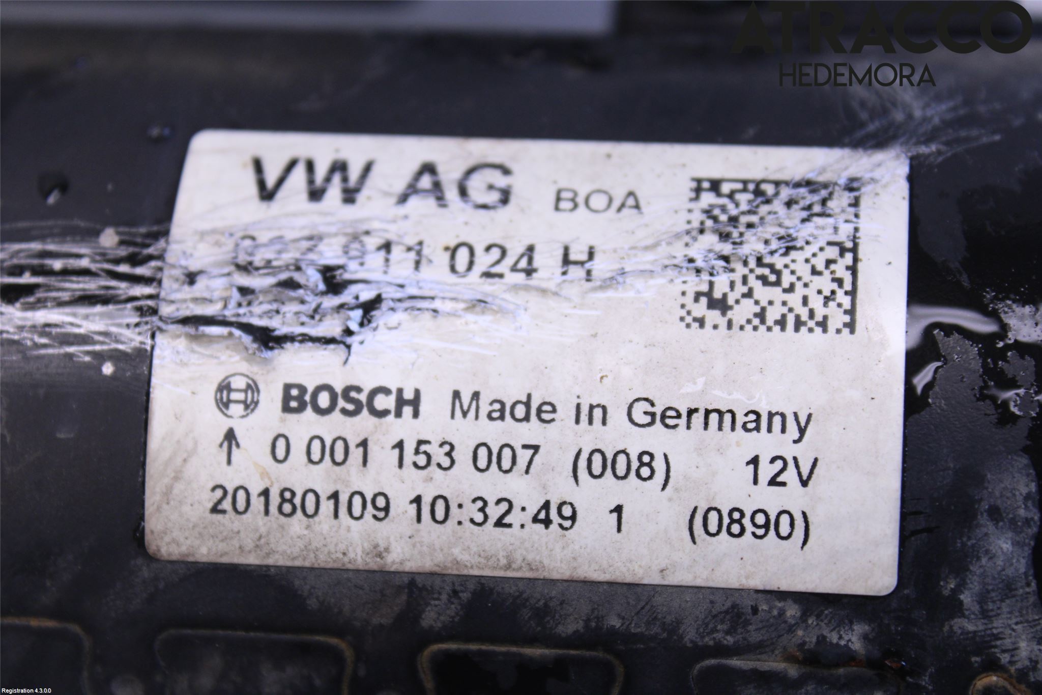 Volkswagen VW CADDY 16-20 Startmotor Diesel
