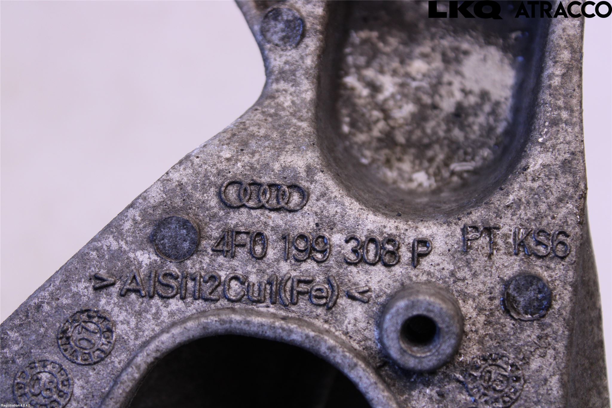 Audi A6/S6     05-11 Motor Feste Stål-Alu