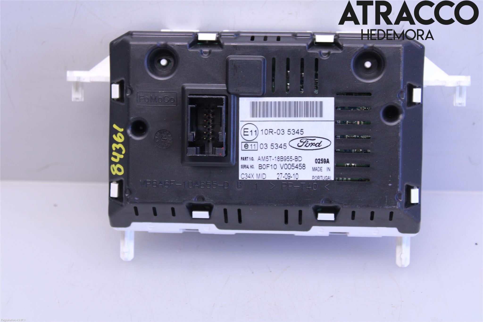 Ford GRAND C-MAX  11-14 Multifunktionsdisplay