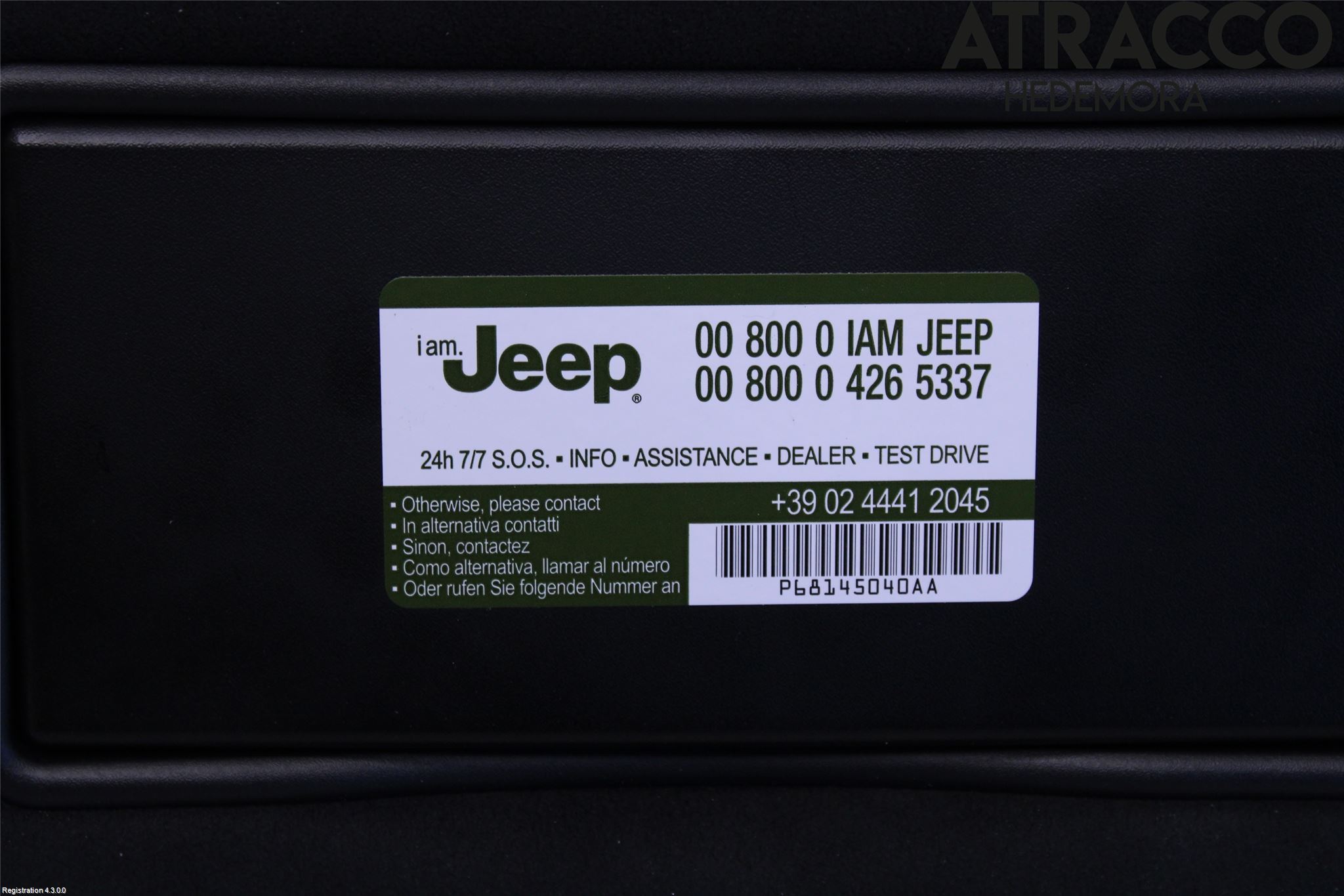 Jeep GRAND CHEROKEE 10-20 Innr Solskjerm