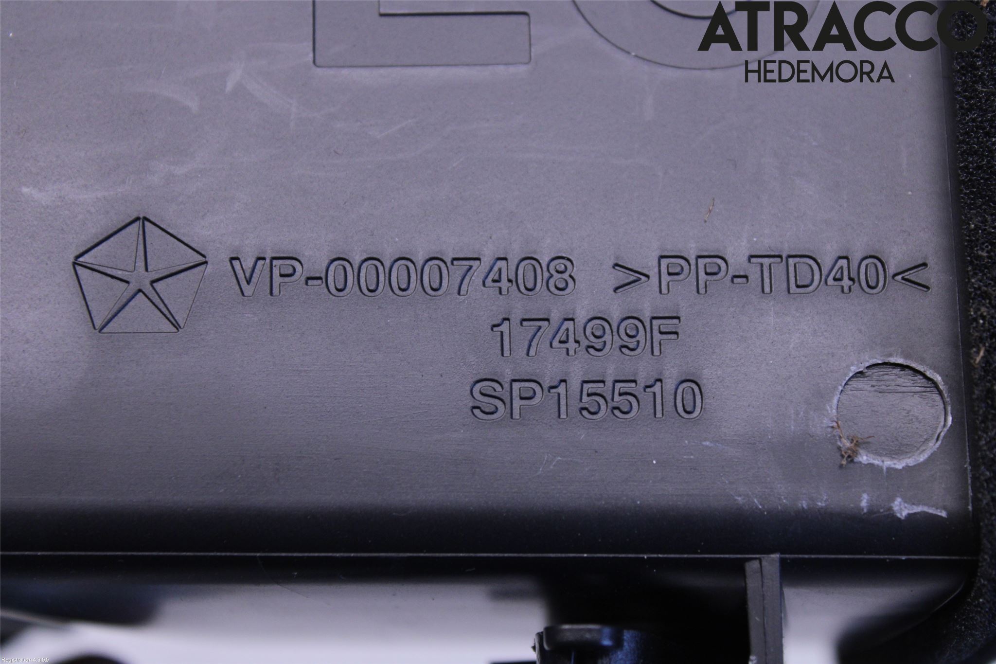 Jeep GRAND CHEROKEE 10-20 Dashbord Kanal - Dyse