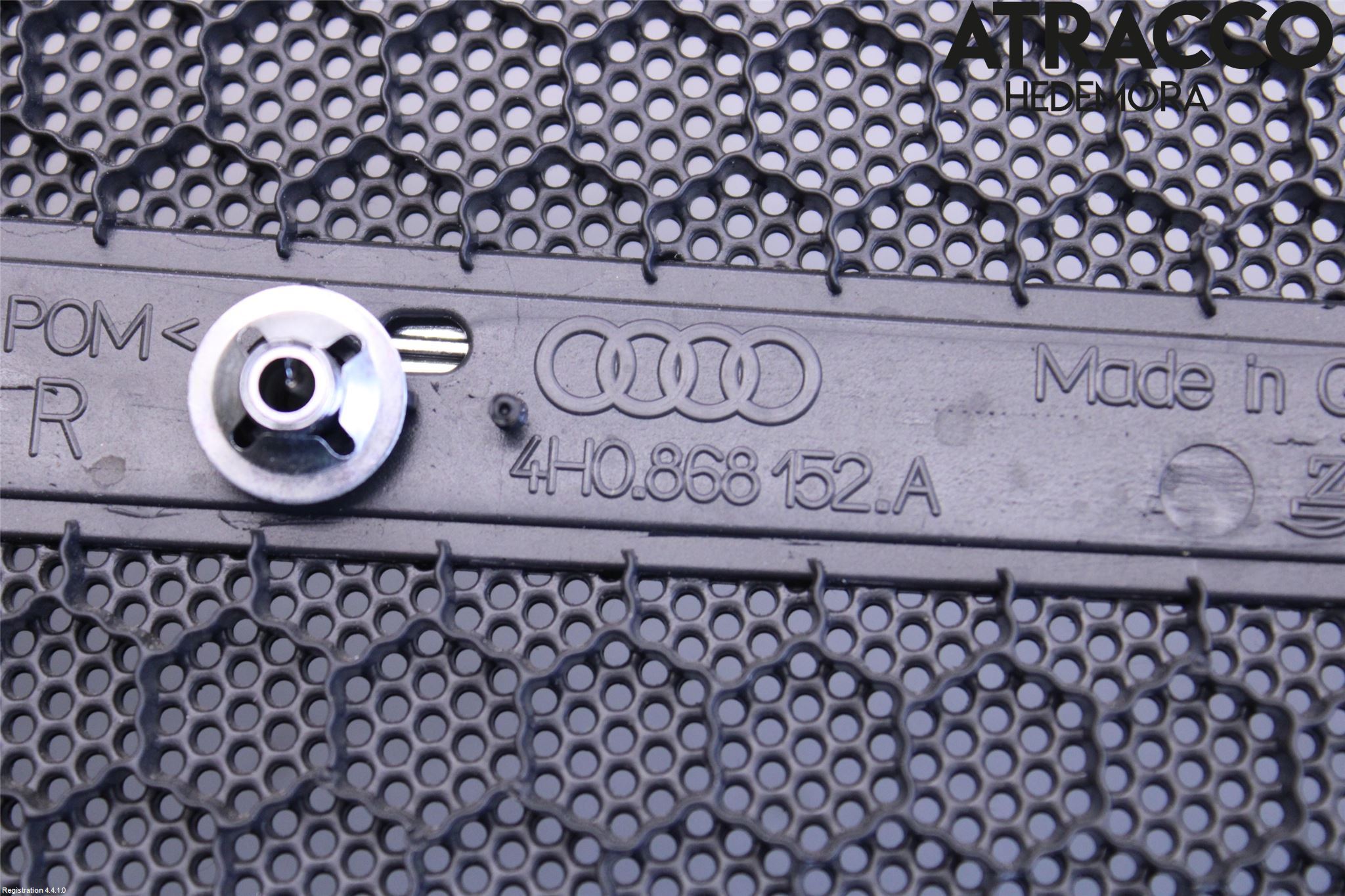 Audi A8/S8 4H 10-17 Høyttaler Deksel