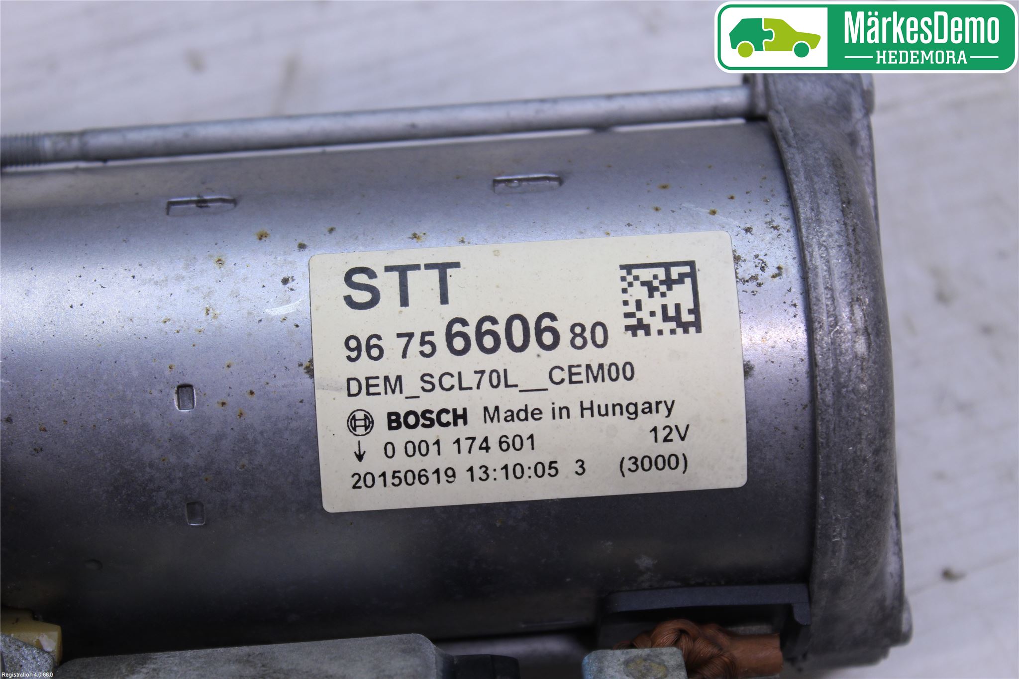 Peugeot PARTNER 16-18 Startmotor Diesel