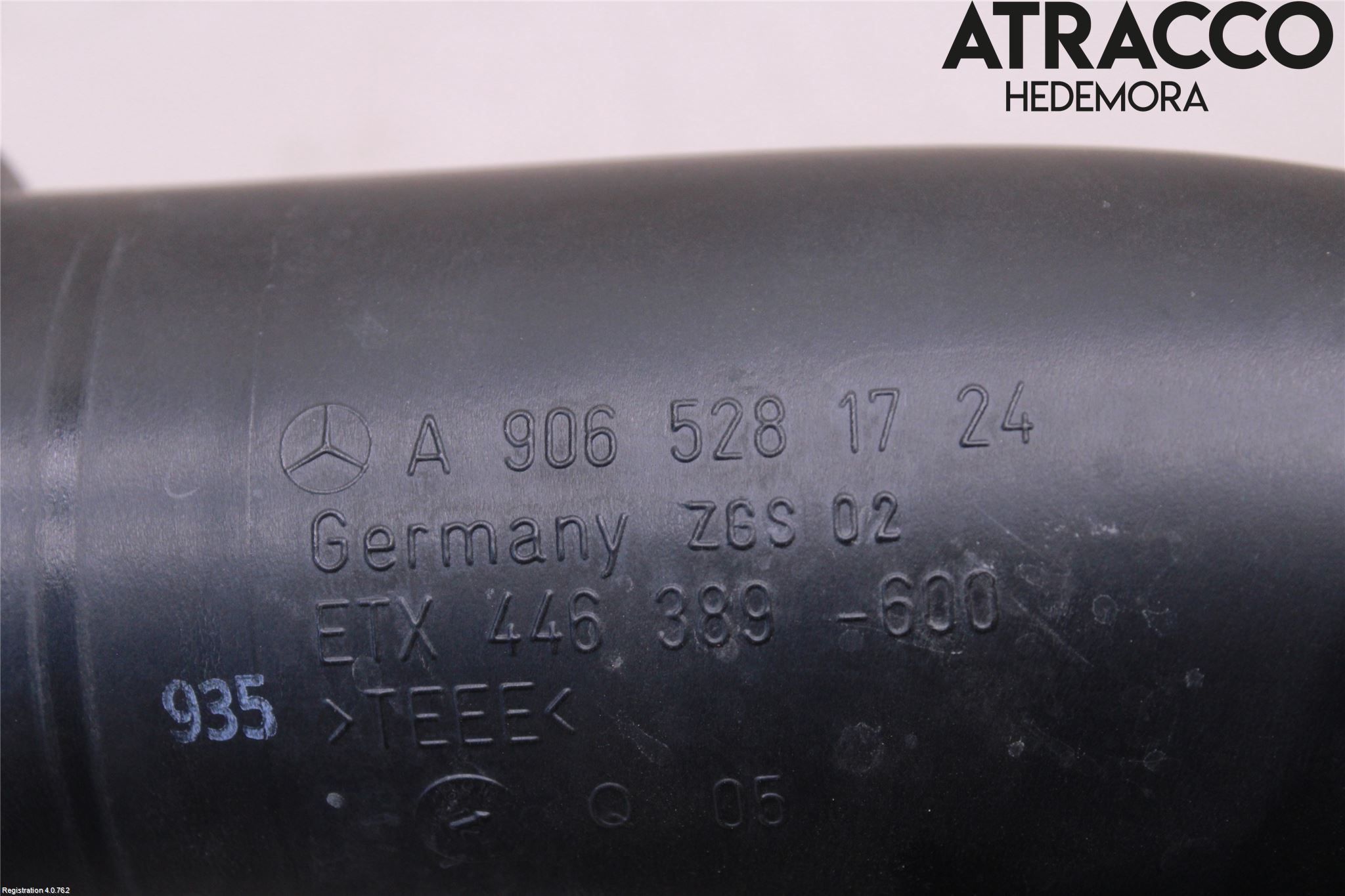 Mercedes-Benz MB SPRINTER (W906) 06-18 Inns Gummibelg - Slange