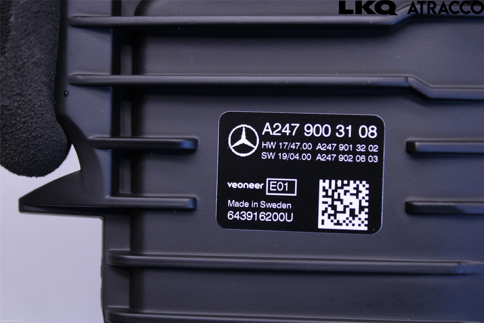 Mercedes-Benz MB CLA-KLASS (C118/X118) 19- Parkeringshjelp Kamera