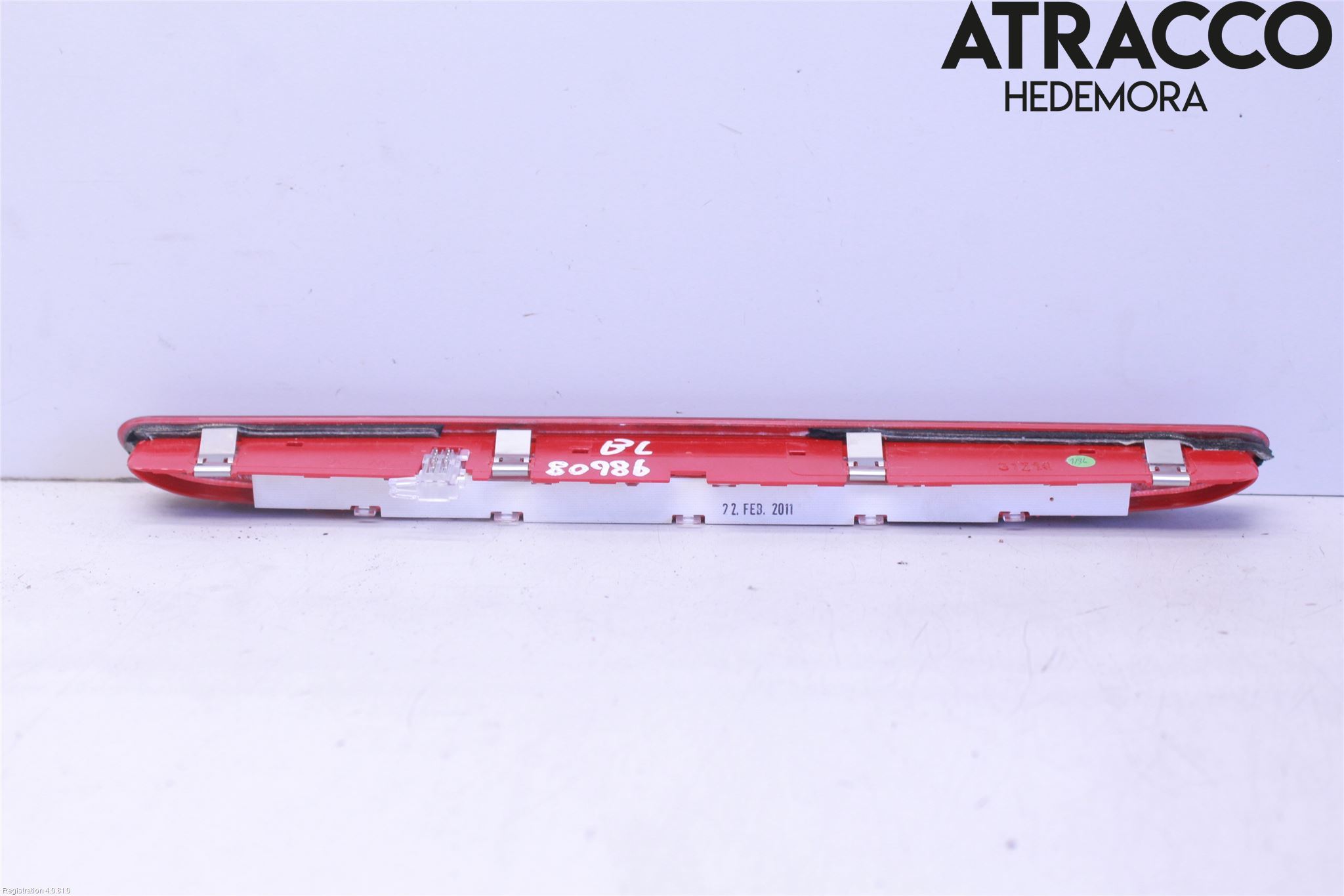 Opel ASTRA J 10-15 Bremselys Bakrute