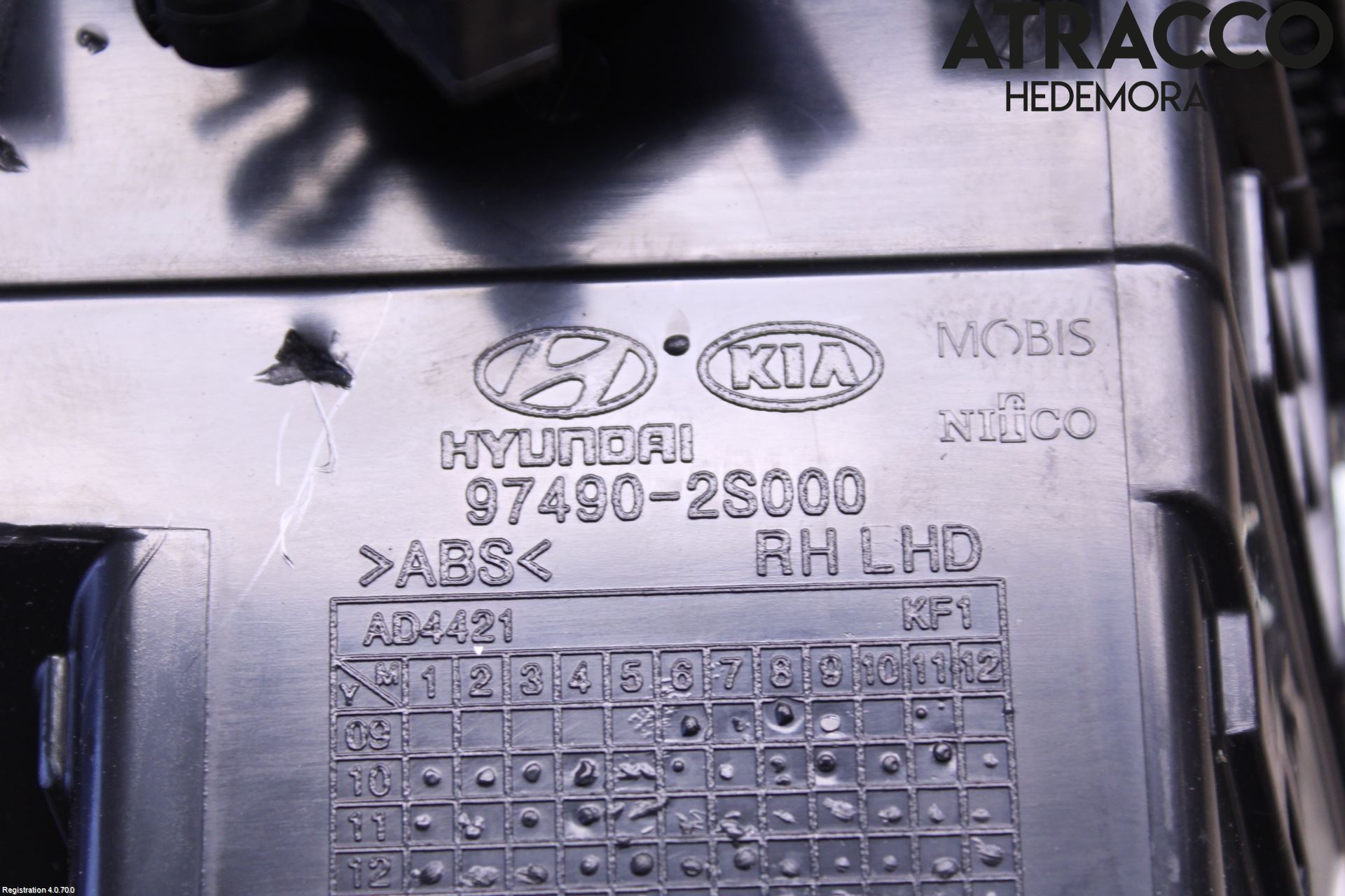 Hyundai ix35 Dashbord Kanal - Dyse