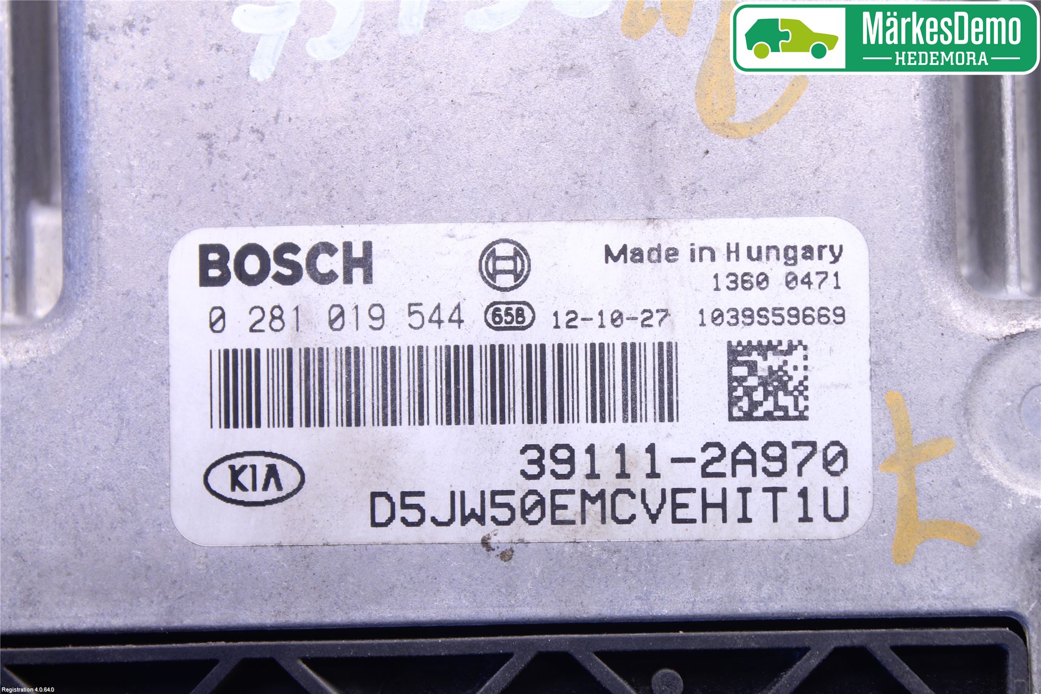 Kia CEED 12-18 Styreenhet Dieselpumpe