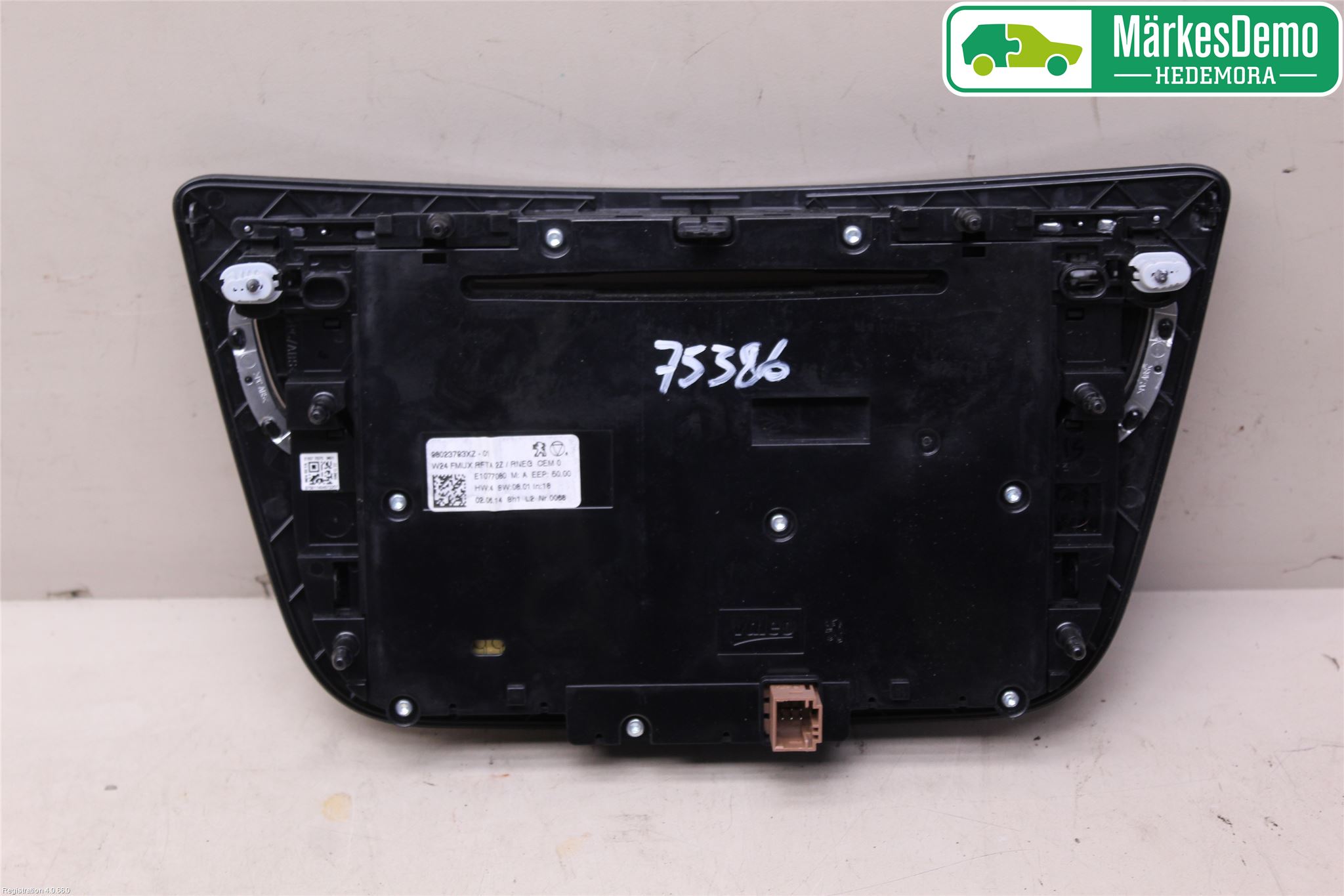 Peugeot 508 11-18 Varme Ac Betjening-Display