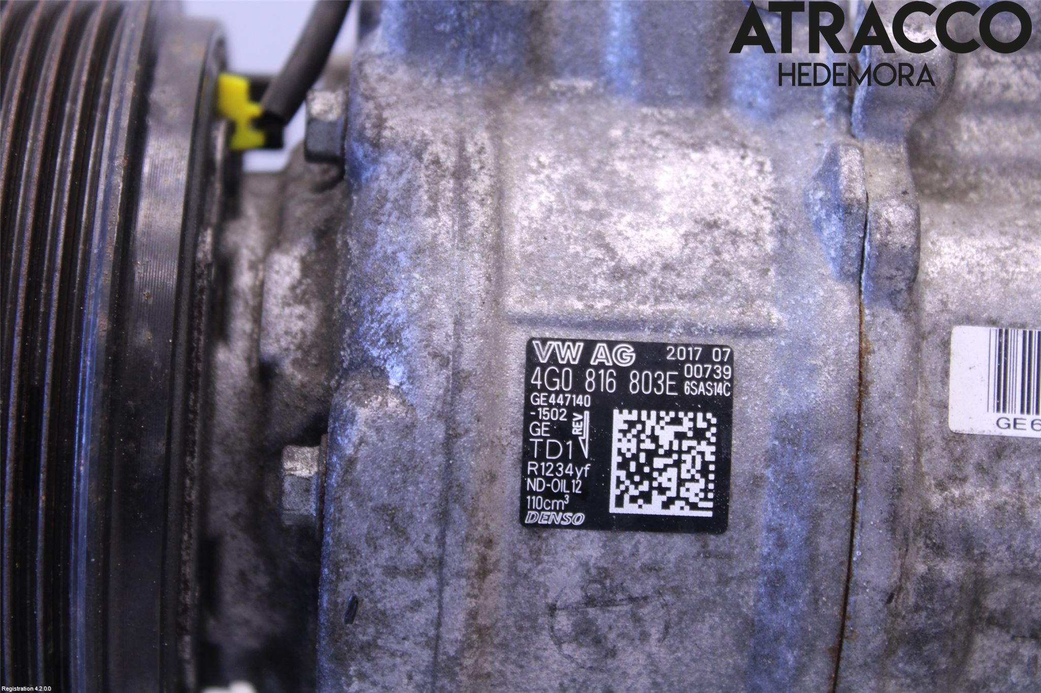 Audi A6/S6 4G 11-18 Varme Ac Kompressor