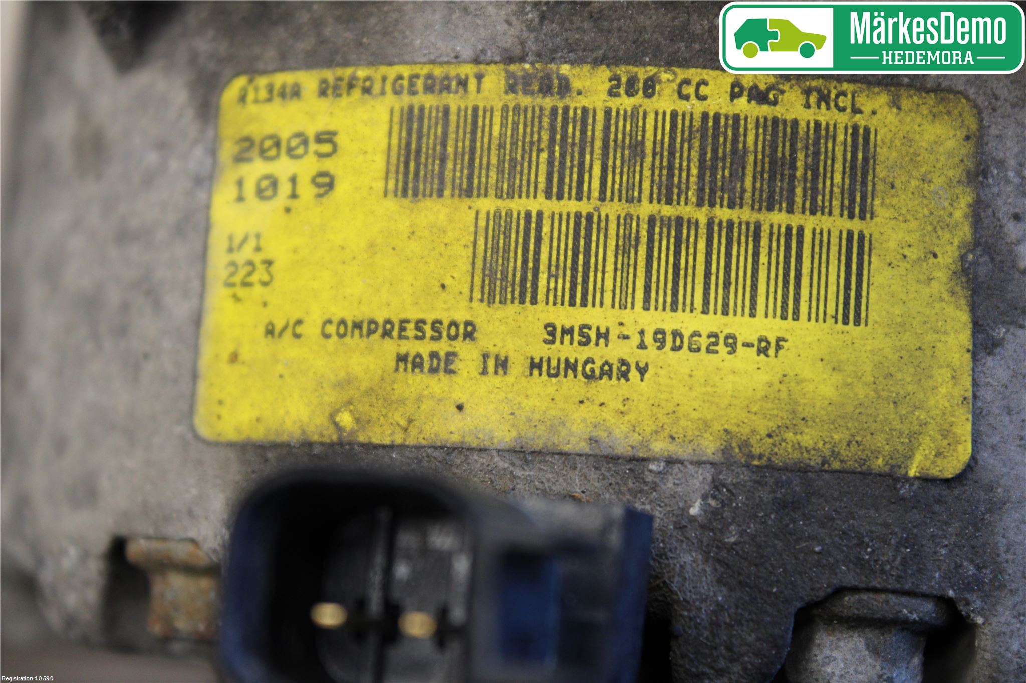 Ford FOCUS C-MAX I 03-06 Varme Ac Kompressor
