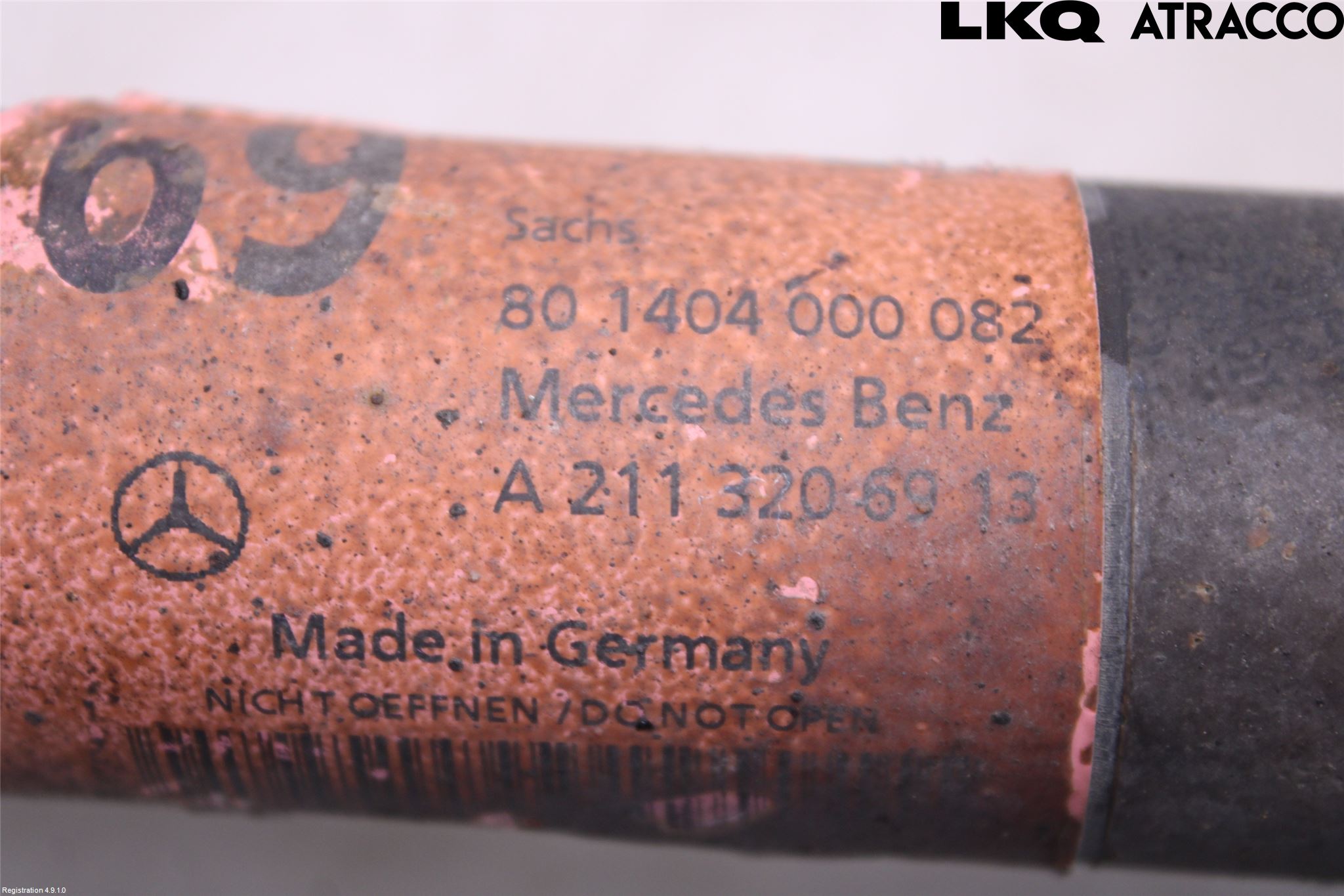 Mercedes-Benz MB E-KLASS (W211) 02-09 Fjærbein Foran Venstre