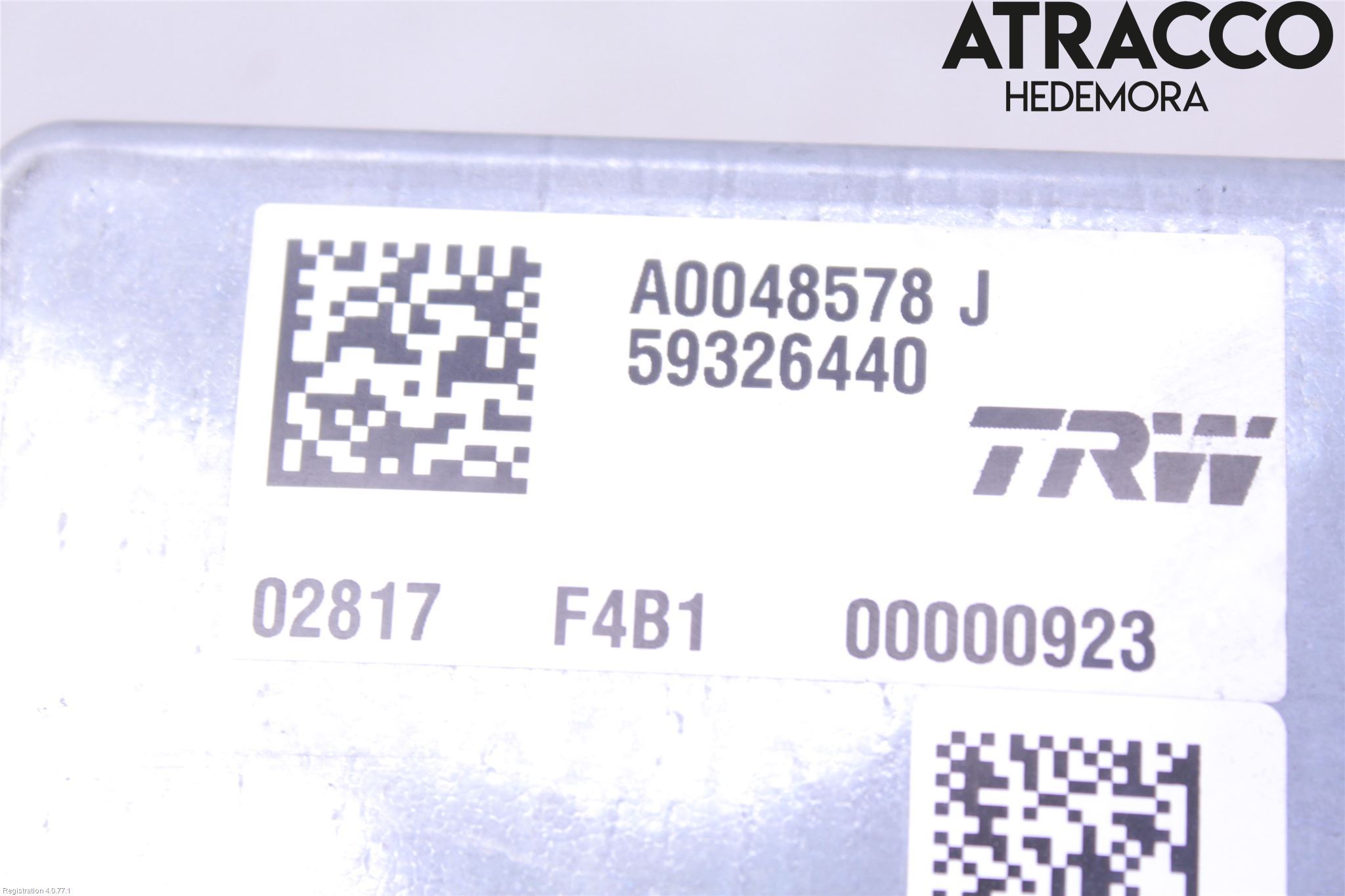 Fiat TIPO/CROSS 16- Rattakselaggregat Innebygd Servo