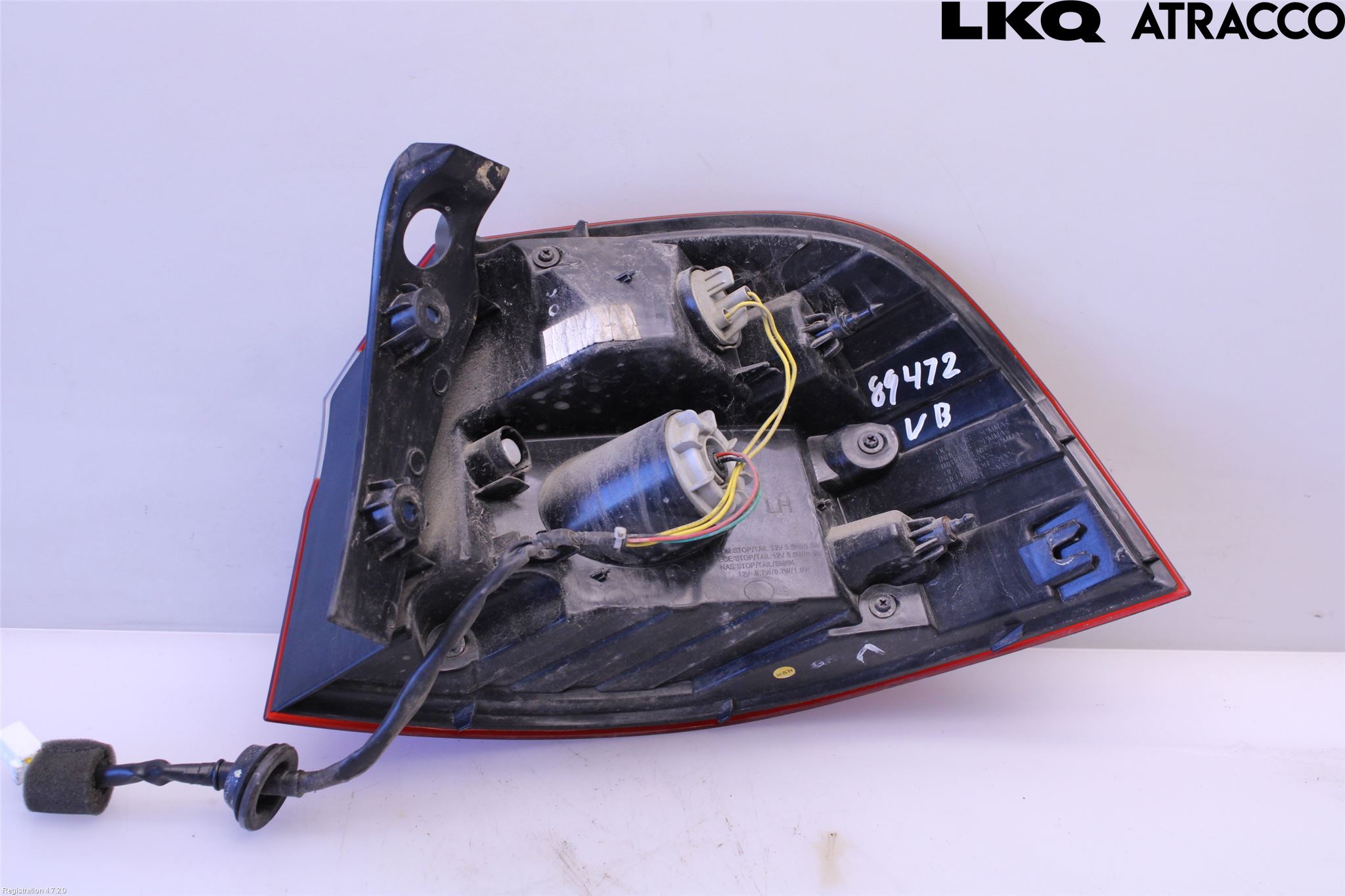 Kia RIO 12-16 Baklykt Venstre
