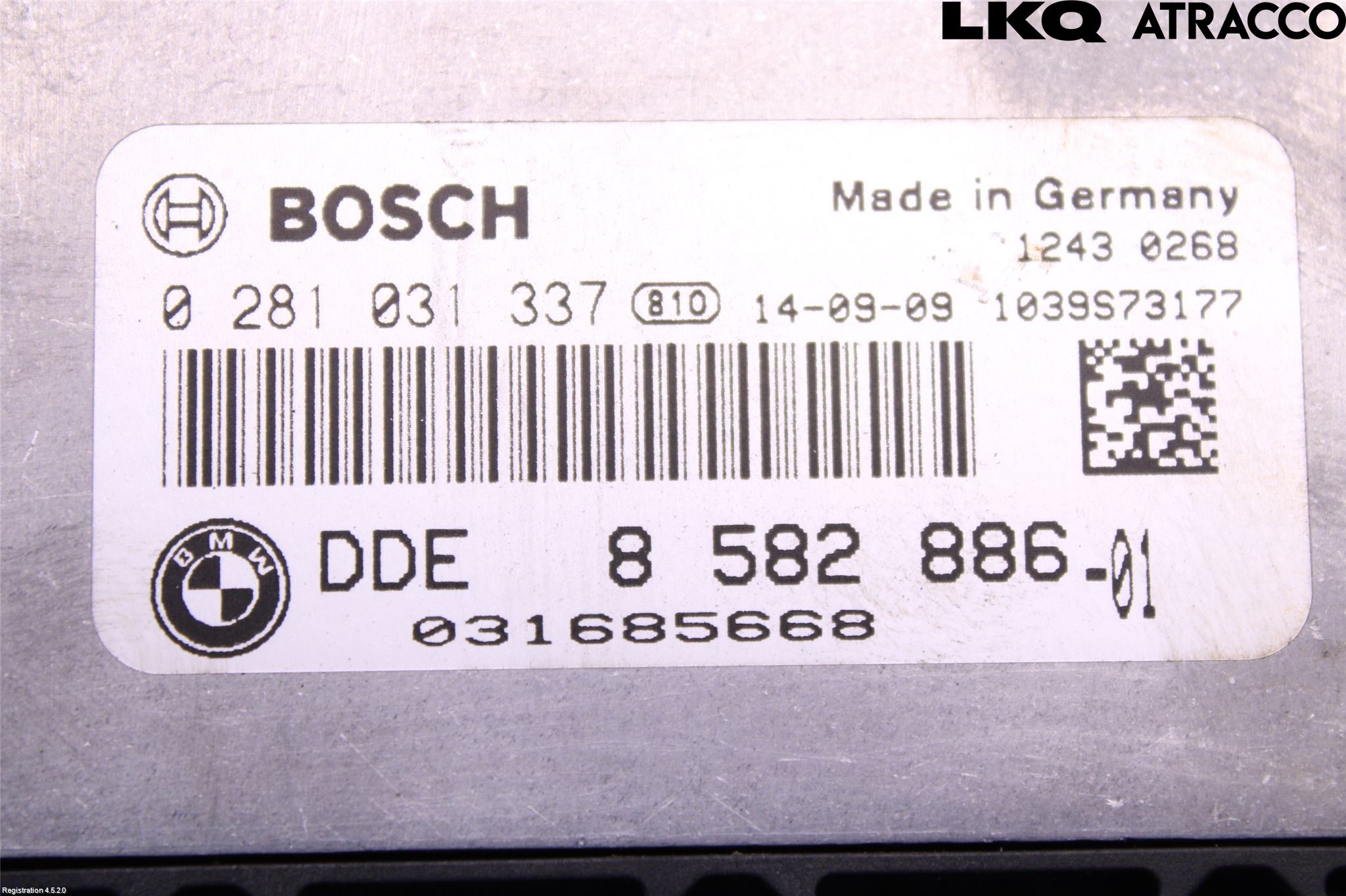 BMW X4 F26 14-18 Styreenhet Dieselpumpe