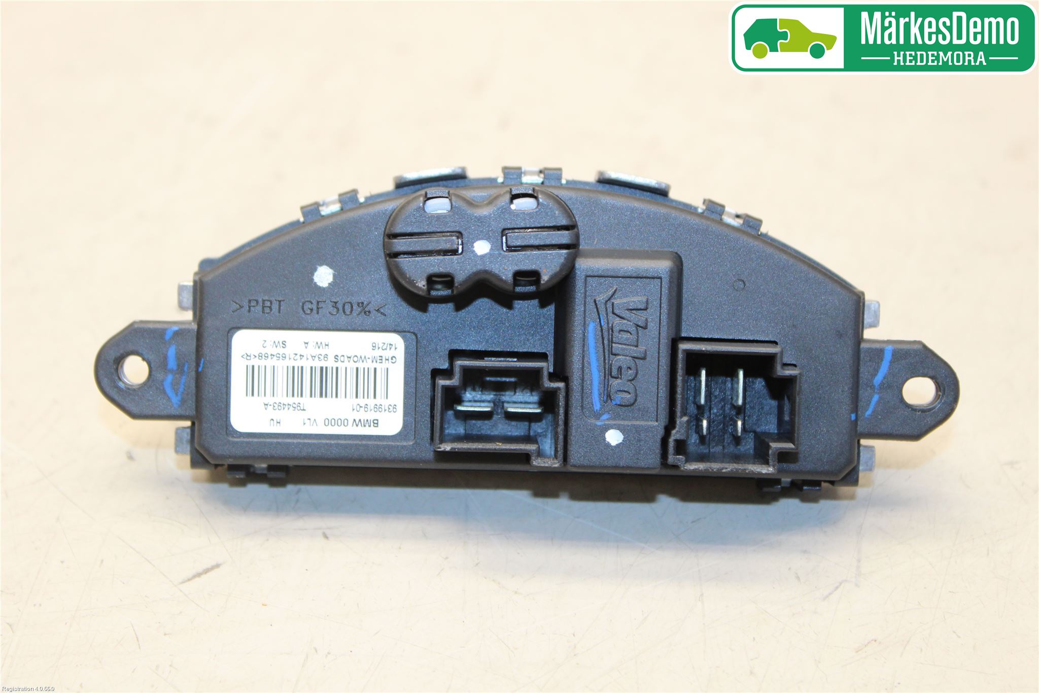 BMW 3 F30/F31/F80 12-19 Varmeapparat Viftemotstand