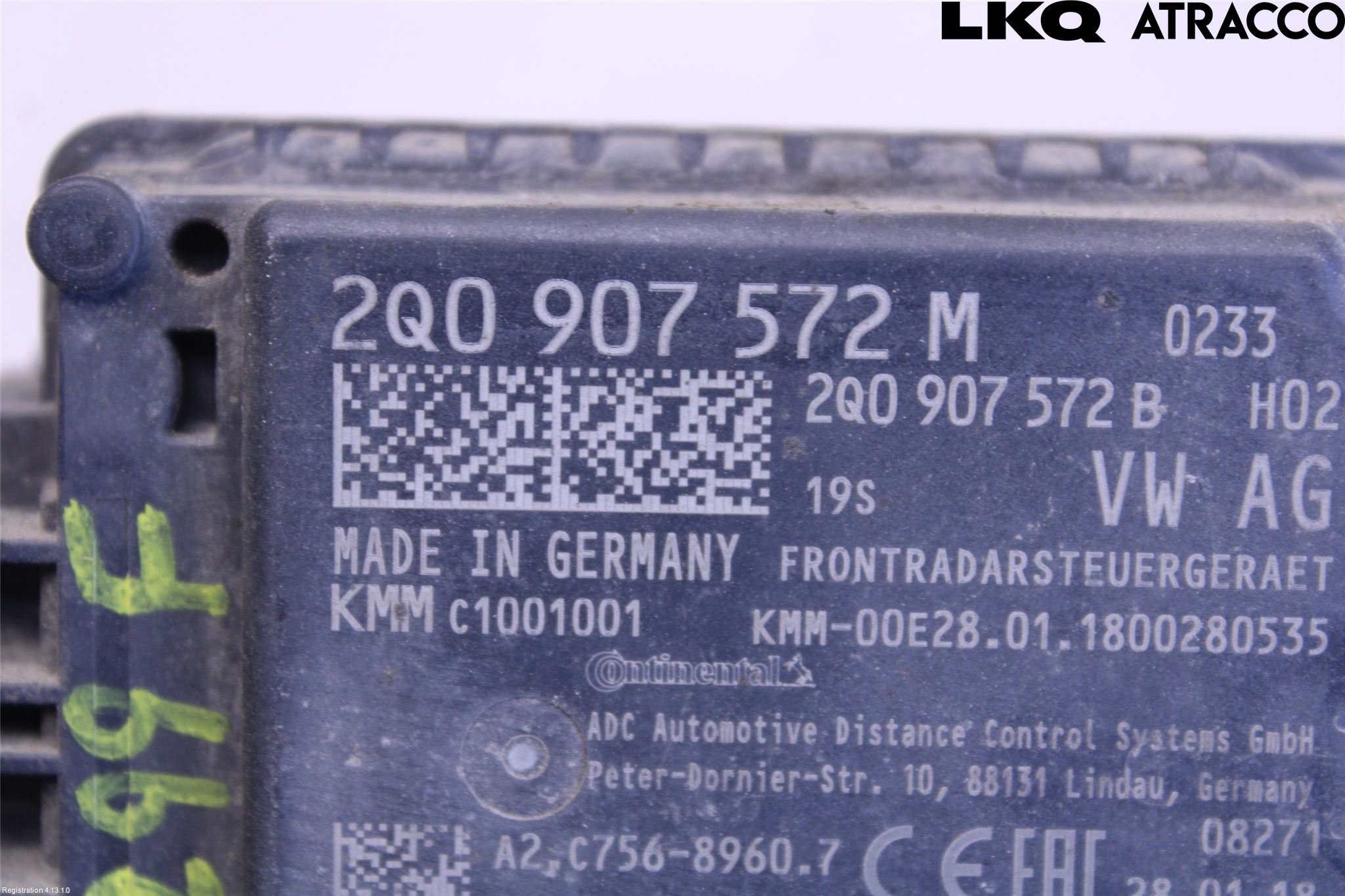 Skoda SUPERB 16-24 Sensor Fartsbegrensning