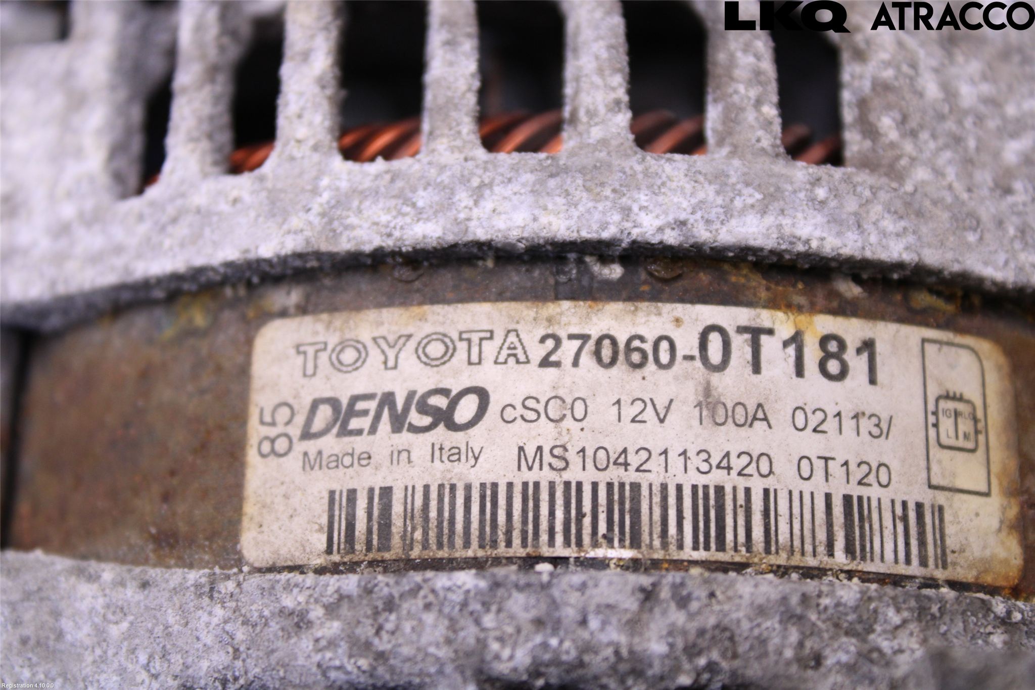 Toyota AVENSIS 09-15 Dynamo