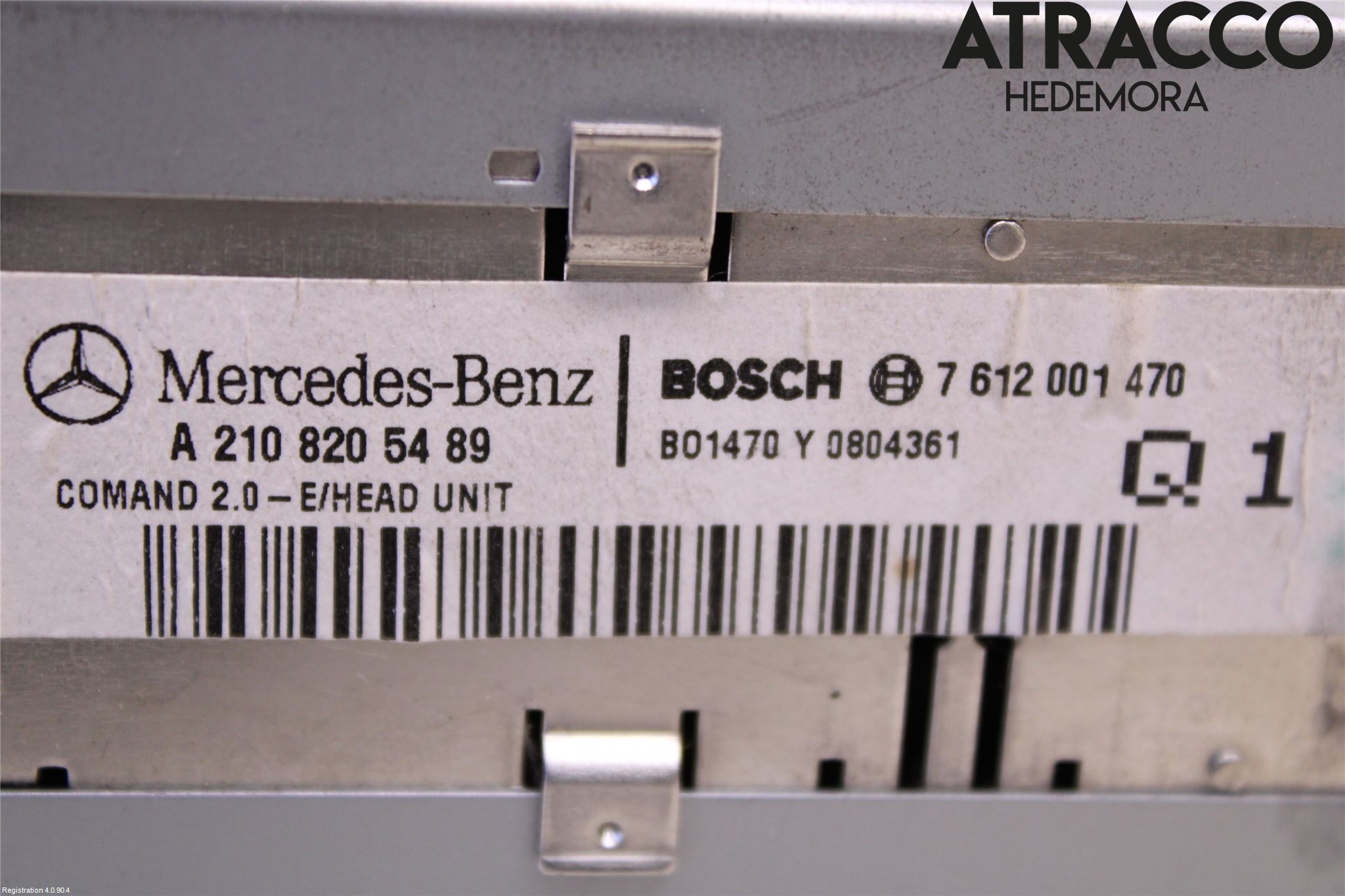 Mercedes-Benz MB E-KLASS (W210) 96-03 Stereo Radio Med Cd