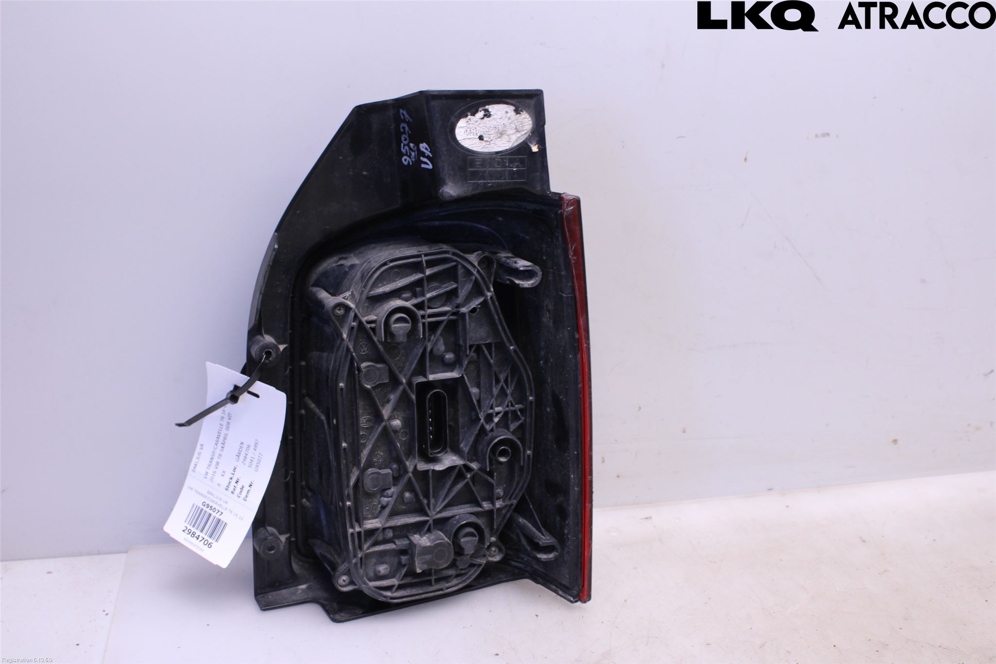Volkswagen VW TRANSP/CARAVELLE (T6) 16-22 Baklykt Venstre