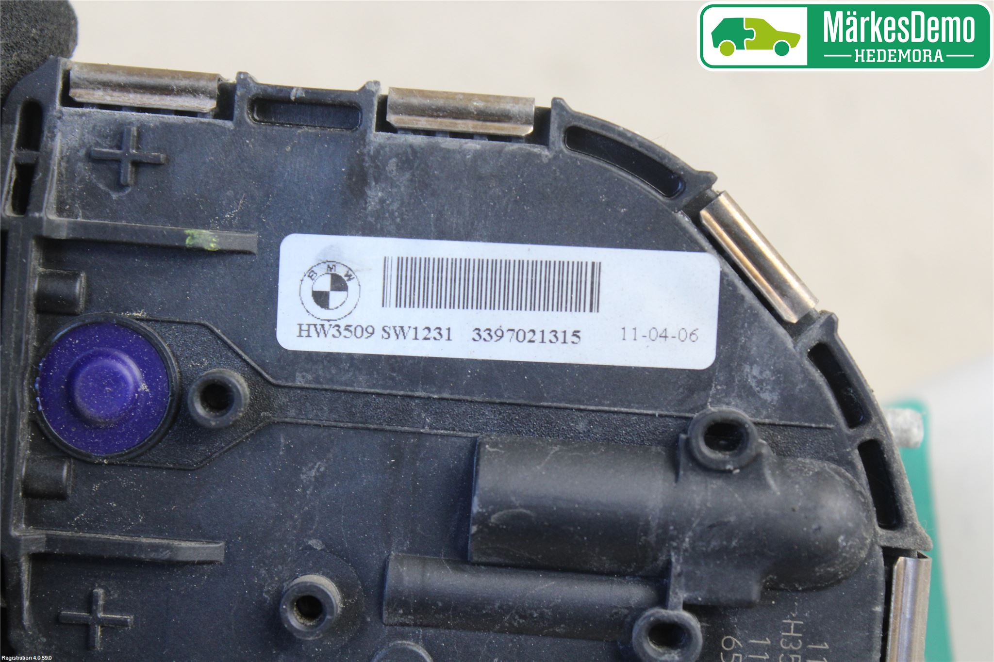 BMW X3 F25 10-17 Viskermotor Frontrute