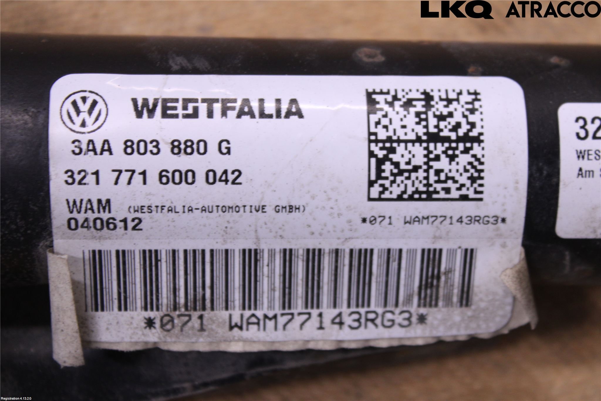 Volkswagen VW PASSAT 11-14 Tilhengerfeste