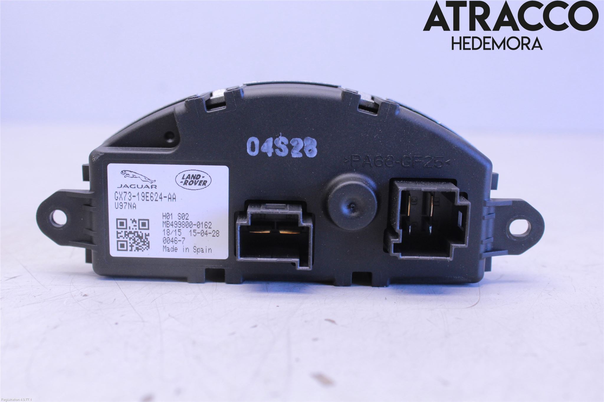 Jaguar XE (X760) 15-24 Varmeapparat Viftemotstand