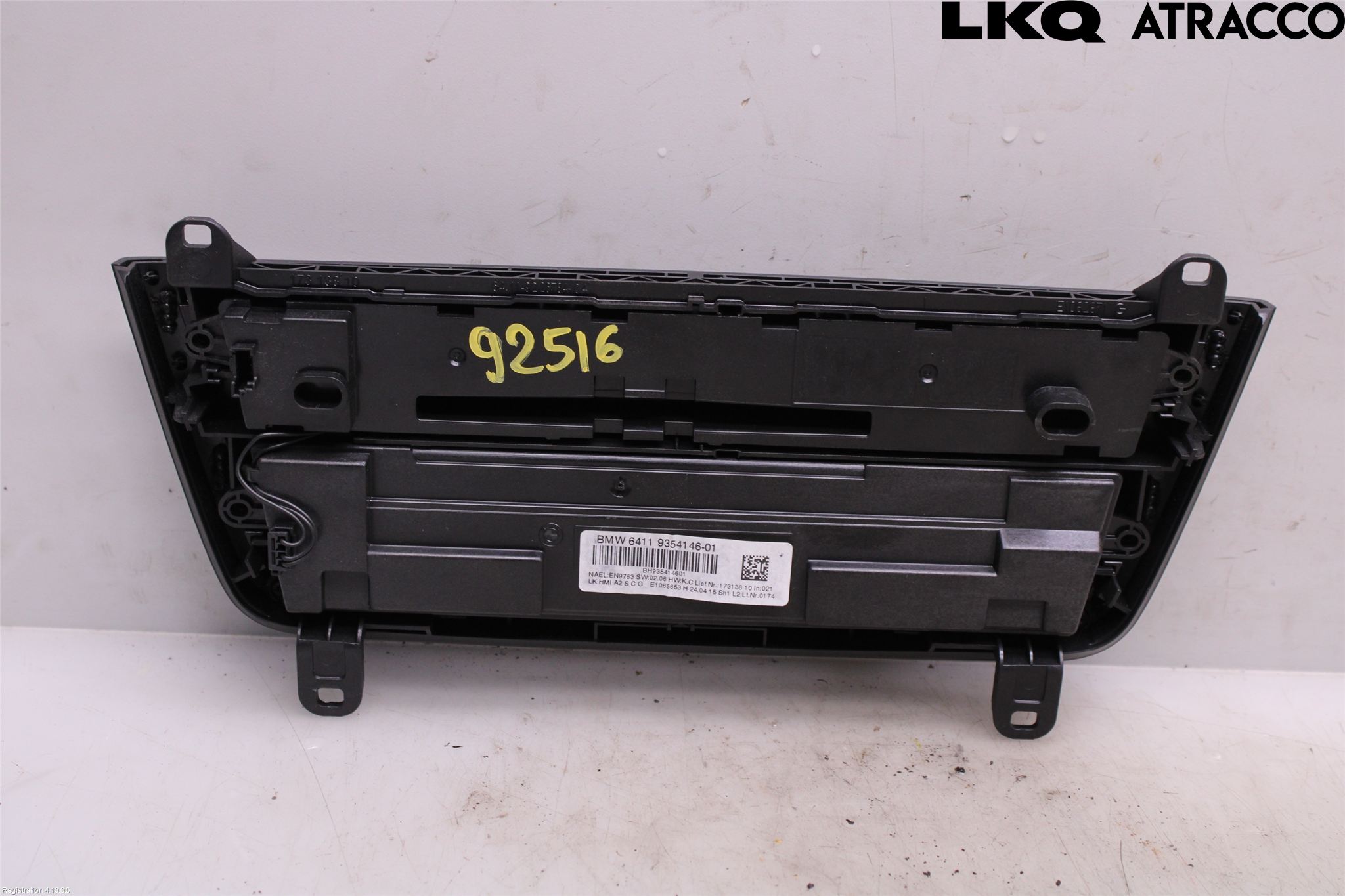 BMW 3 F30/F31/F80 12-19 Varme Ac Betjening-Display