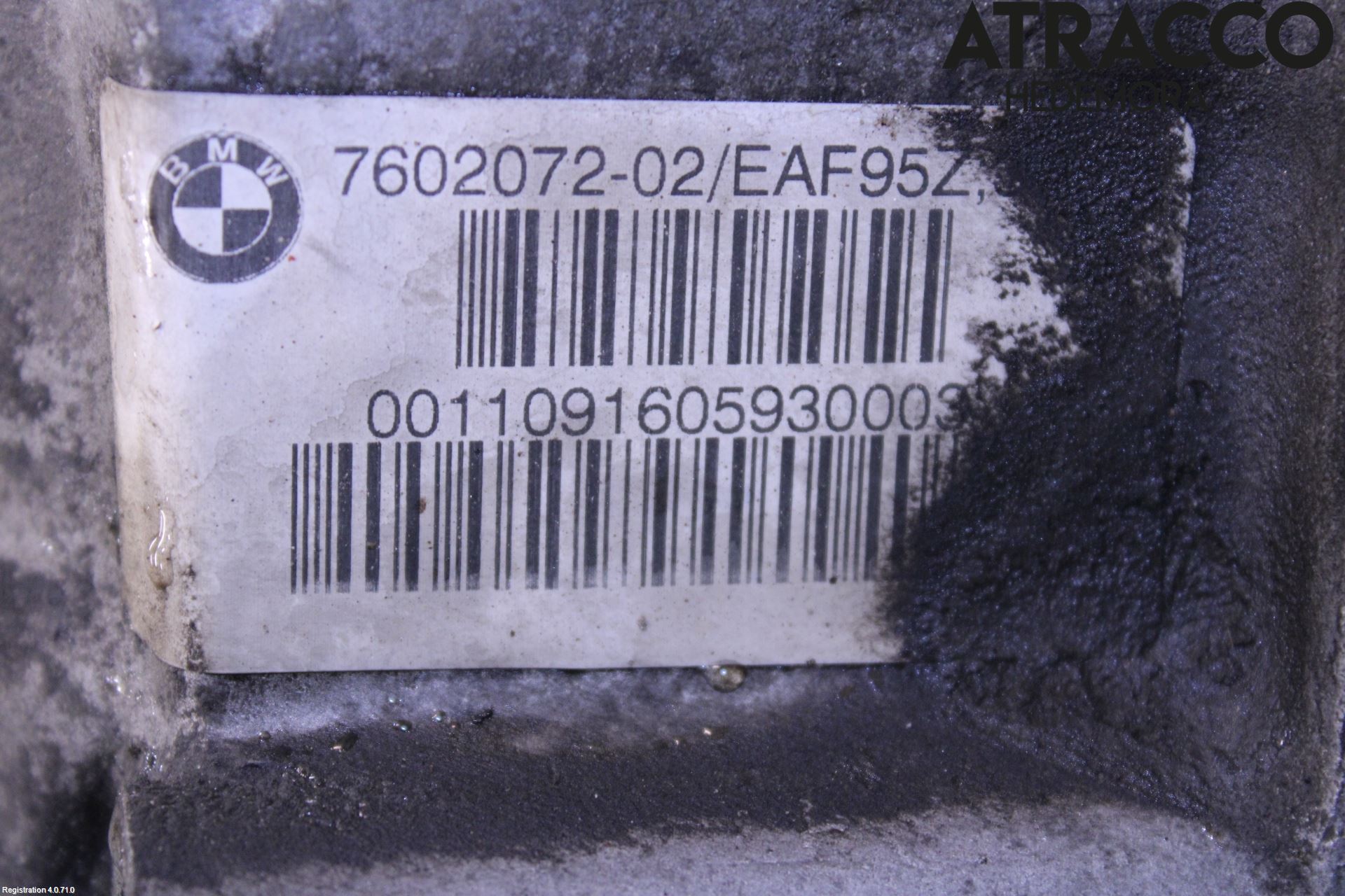 BMW X6 E71/E72   08-14 Kardang Foran