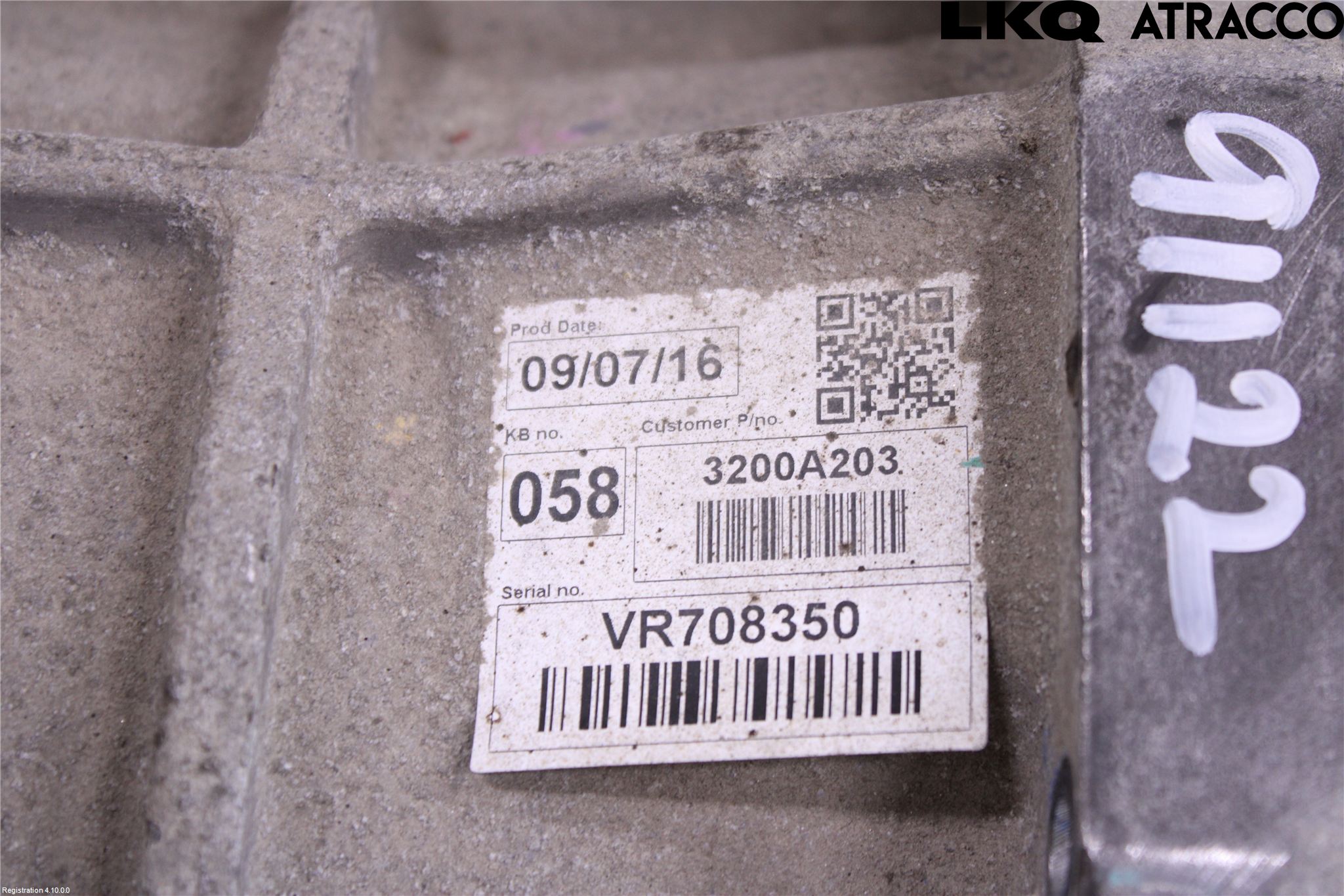 Fiat FULLBACK 16-19 Gearkasse Fordelingskasse