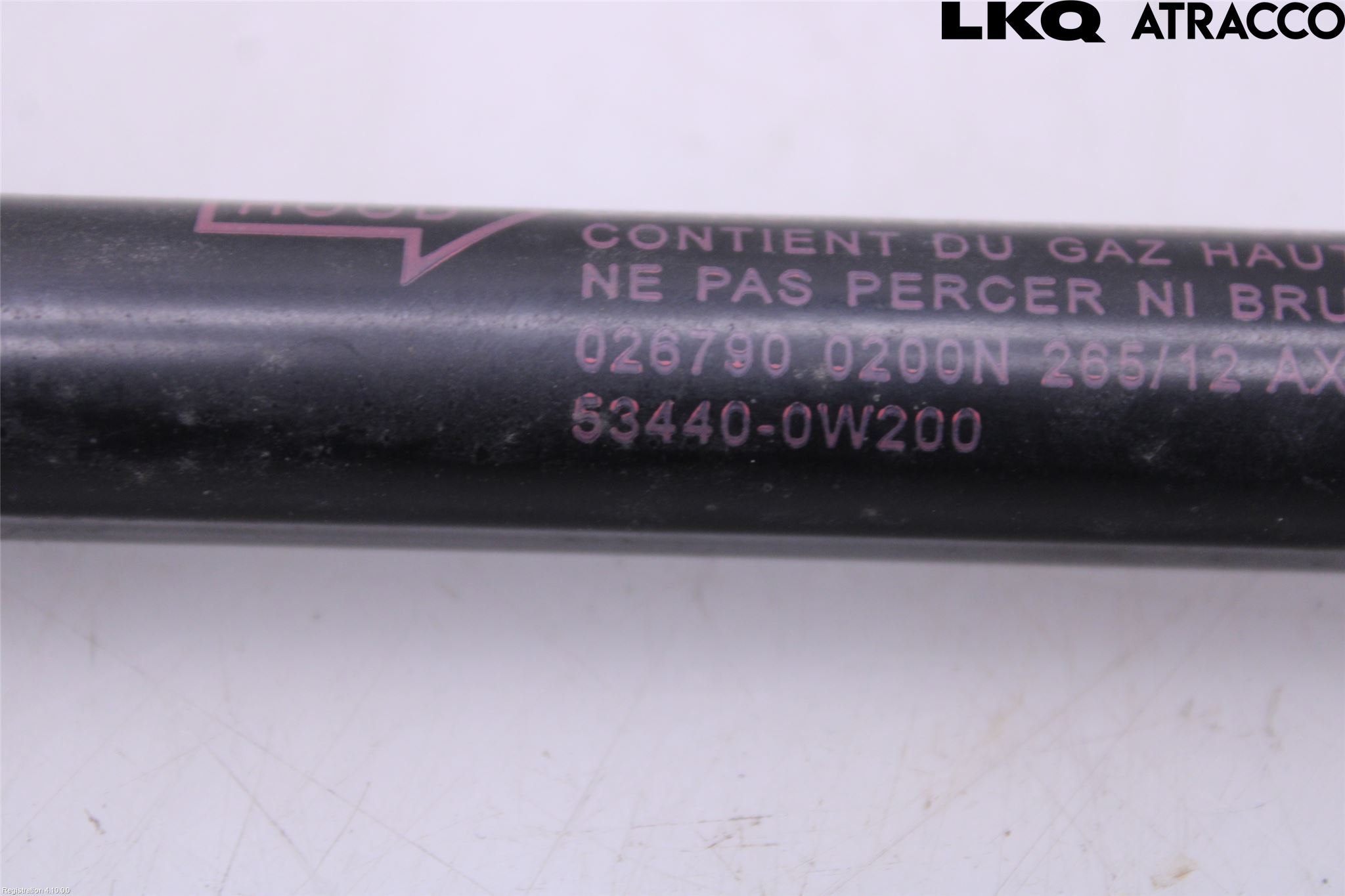 Lexus RX AL10 09-15 Panser Demper-Gassfjær