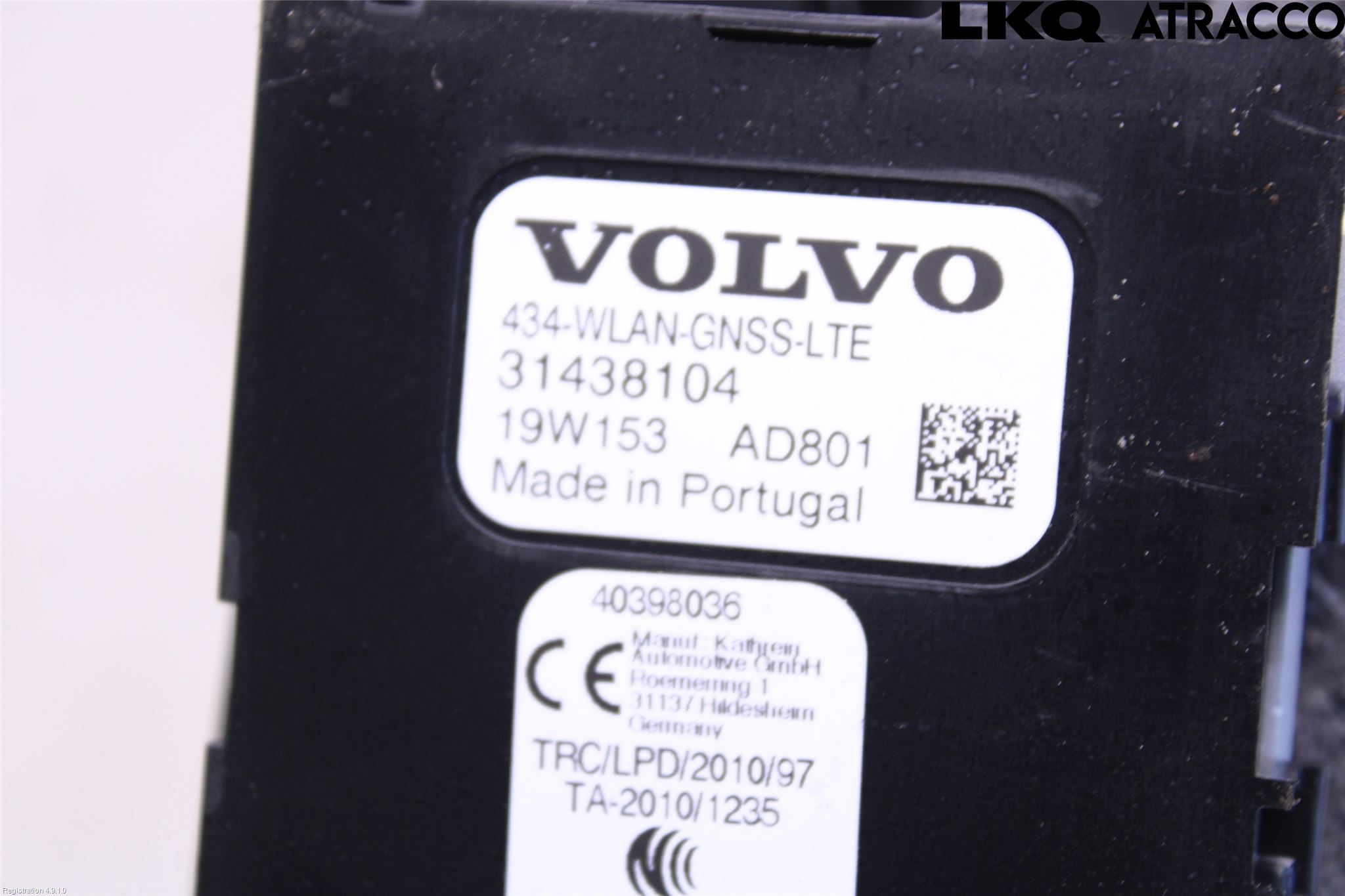 Volvo XC60 18- Stereo Antenne Radio-Tv