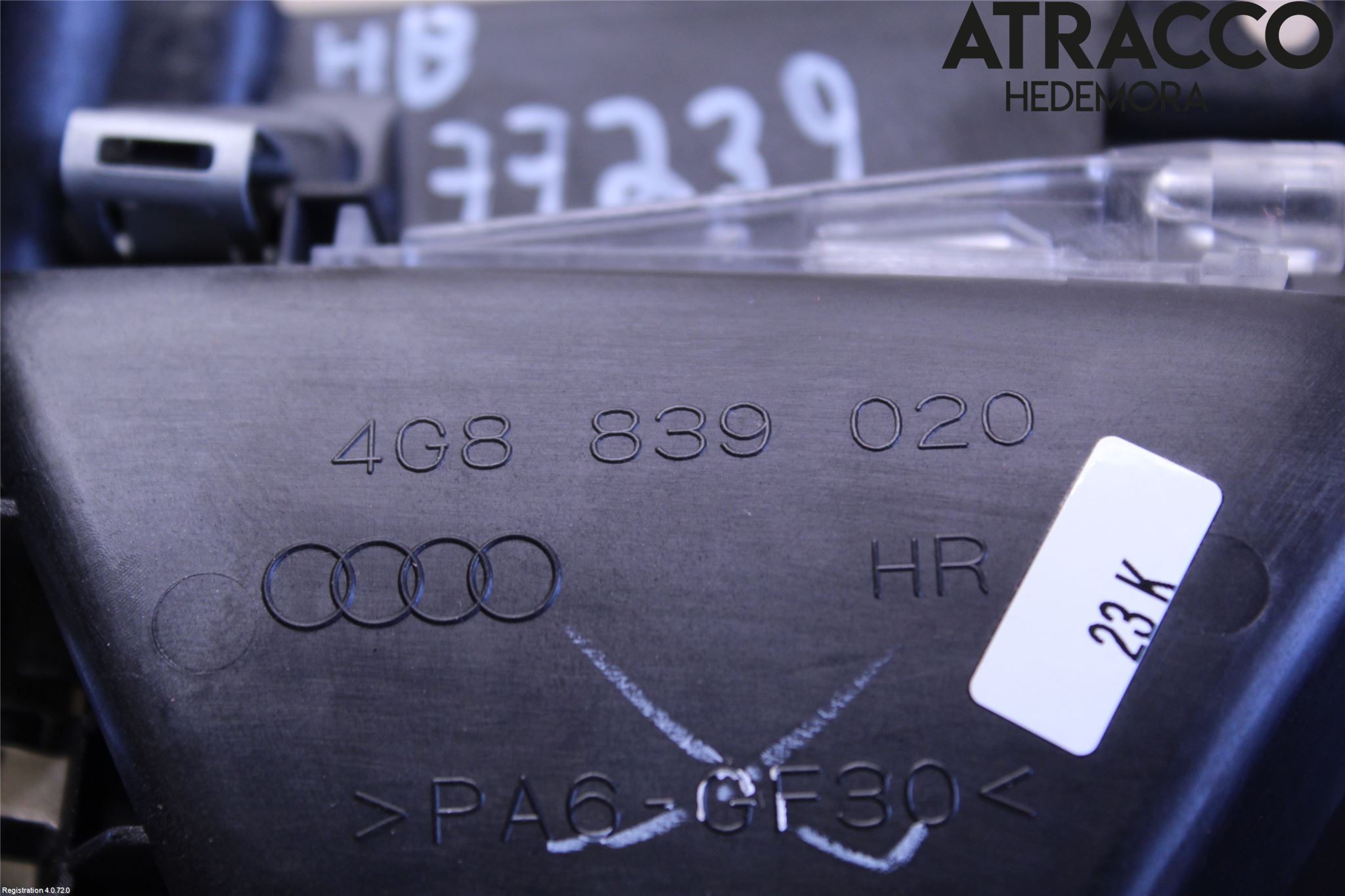 Audi A7/S7 4G 11-17 Innr Dørhandtak H Indre