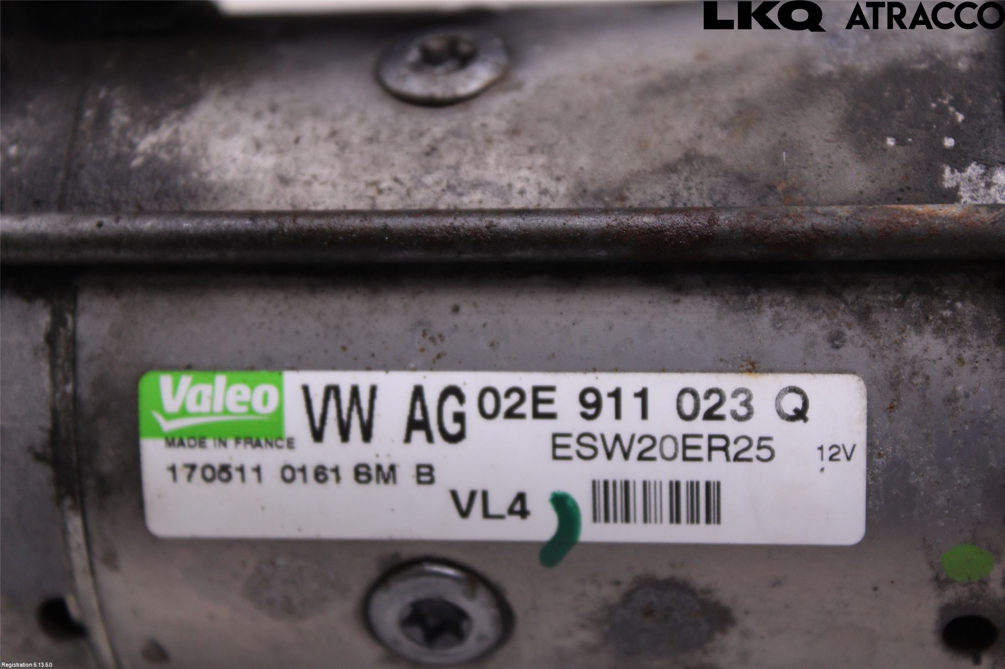 Volkswagen VW PASSAT 11-14 Startmotor Diesel