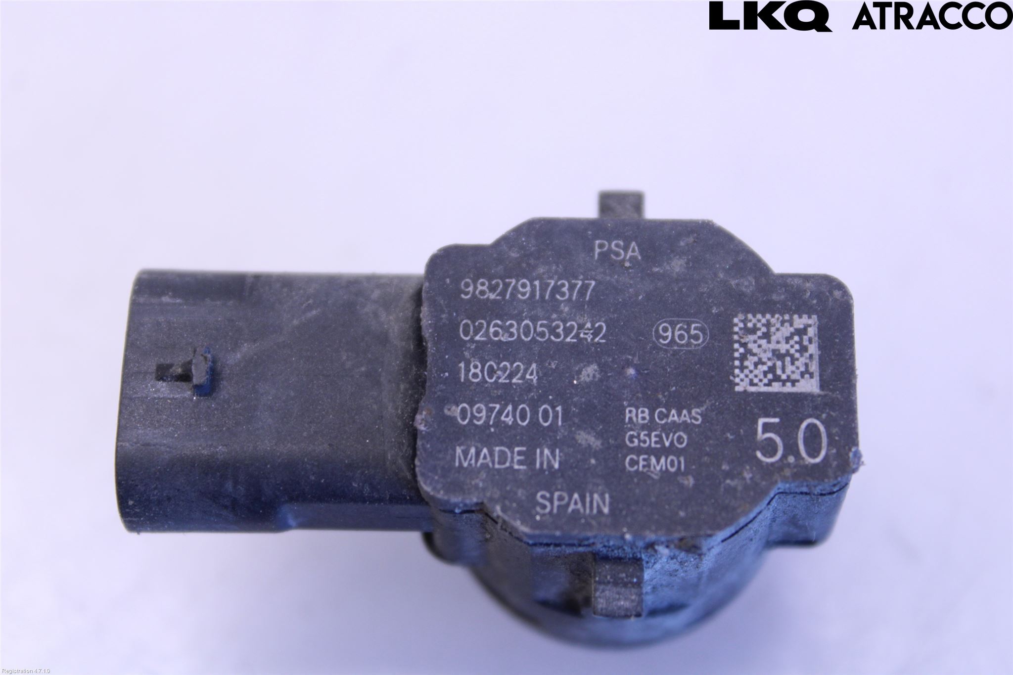 Peugeot 3008 17-24 Sensor Ryggesensor