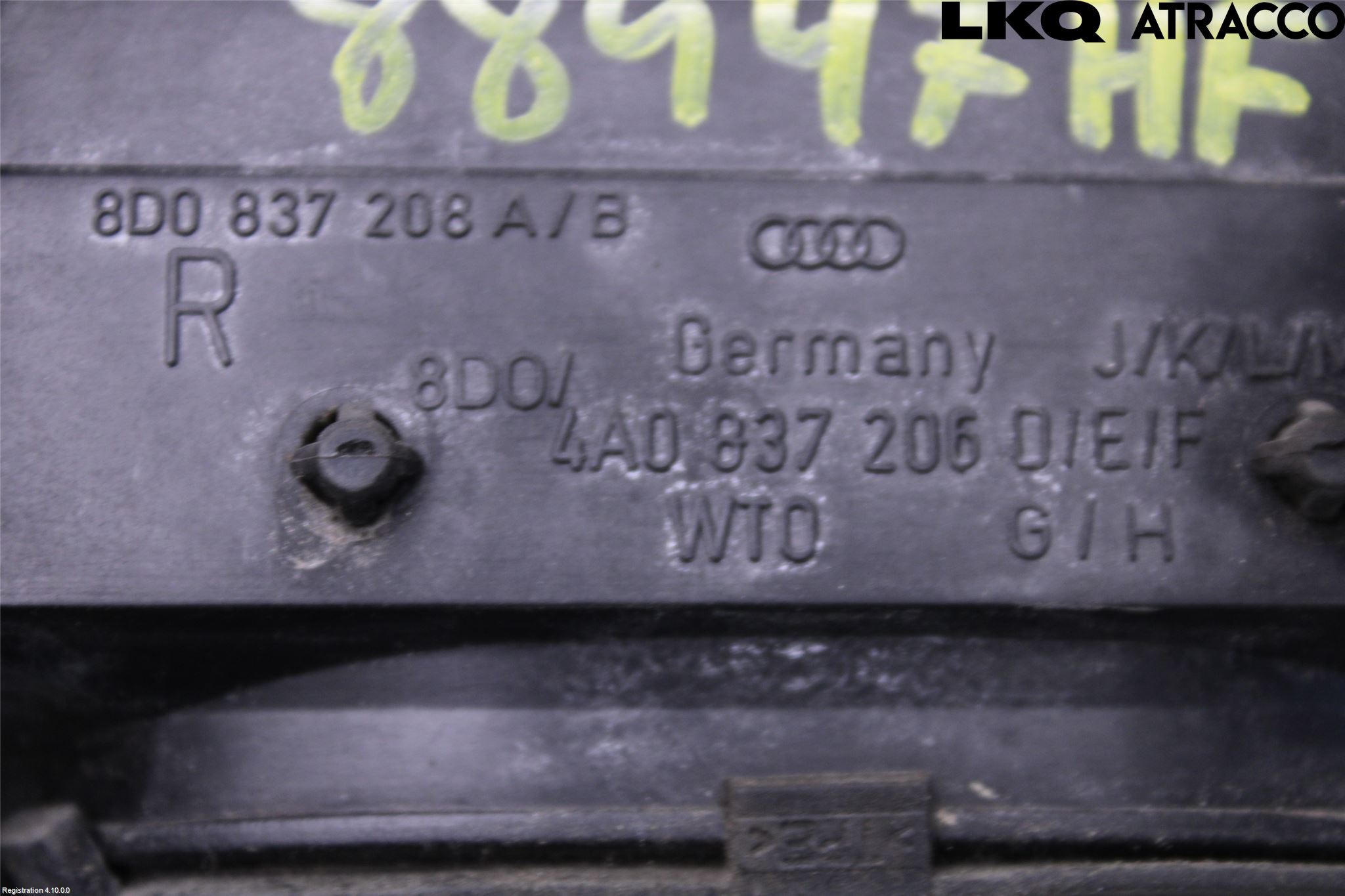 Audi A4/S4 94-99 Dørhandtak Ytre Høyre