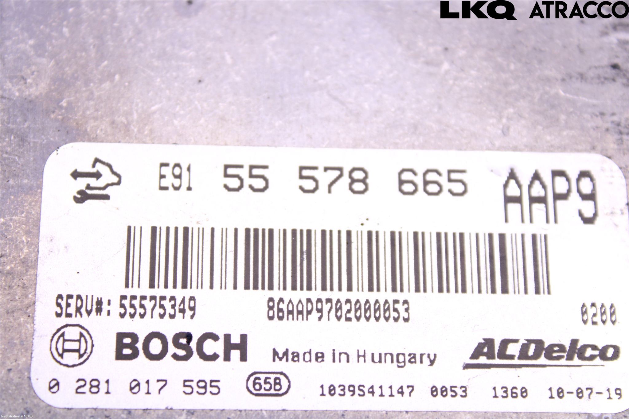 Saab 9-5 10-12 Styreenhet Dieselpumpe
